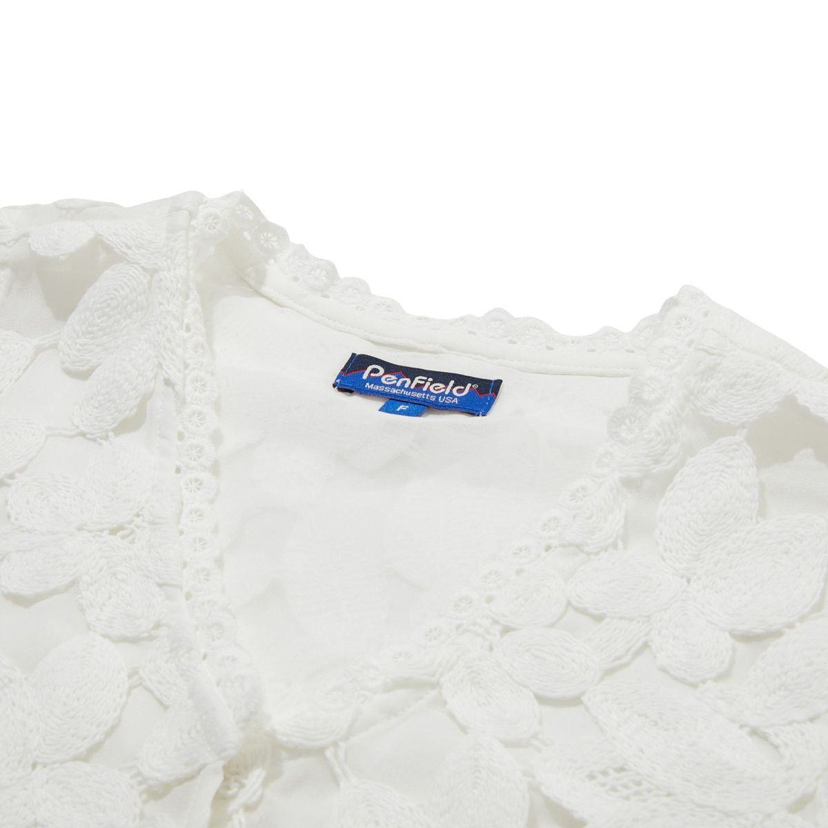 펜필드(PENFIELD) 우먼즈 리프 슬리브리스 화이트_FR2WV60F