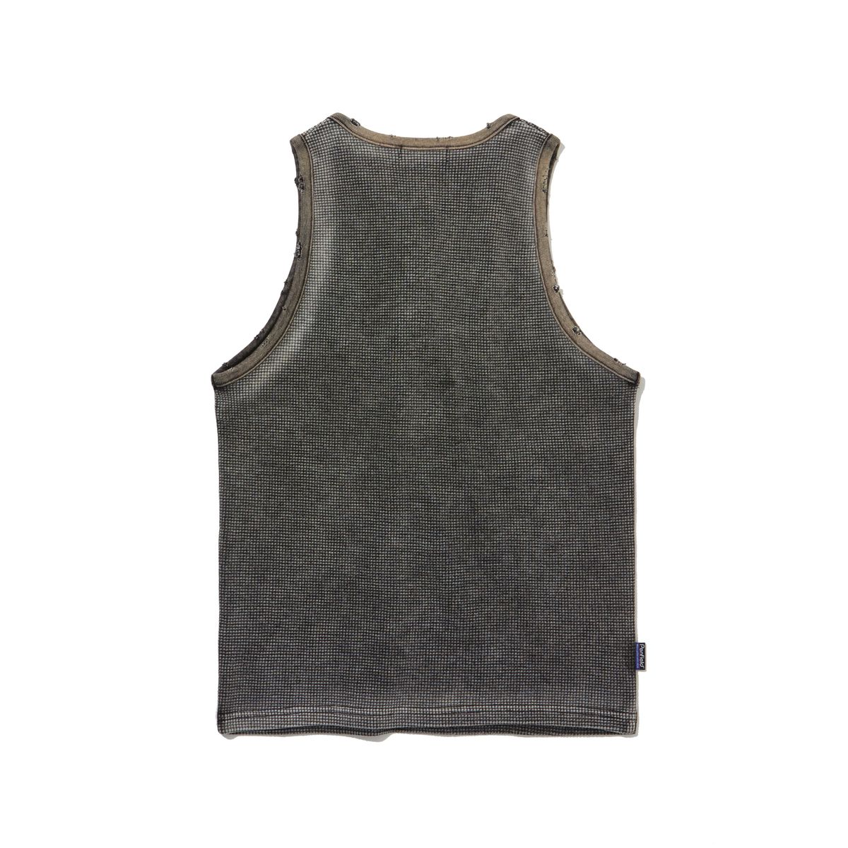 펜필드(PENFIELD) 우먼즈 디스트로이드 헨리넥 슬리브리스 블랙_FR2KV30F