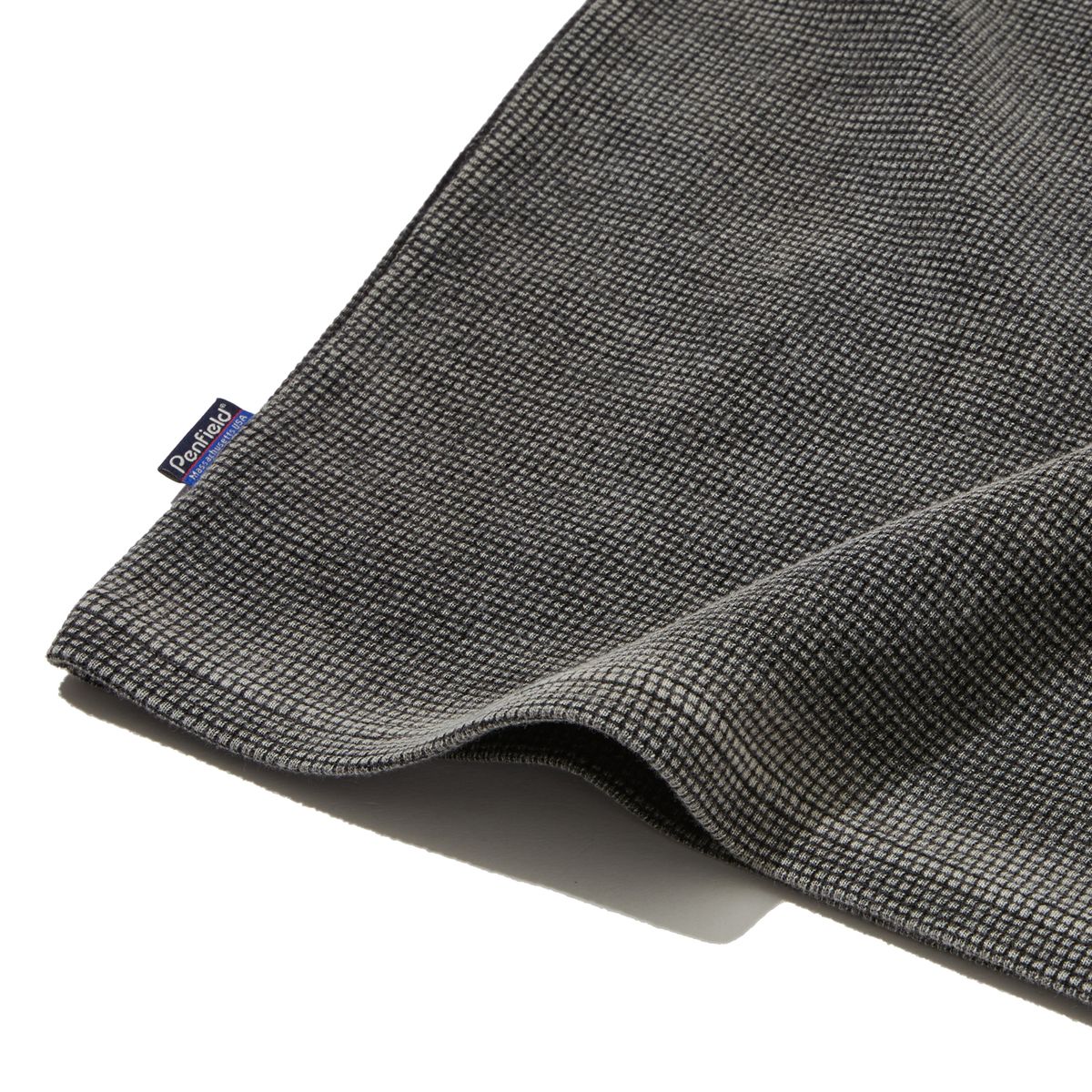 펜필드(PENFIELD) 우먼즈 디스트로이드 헨리넥 슬리브리스 블랙_FR2KV30F