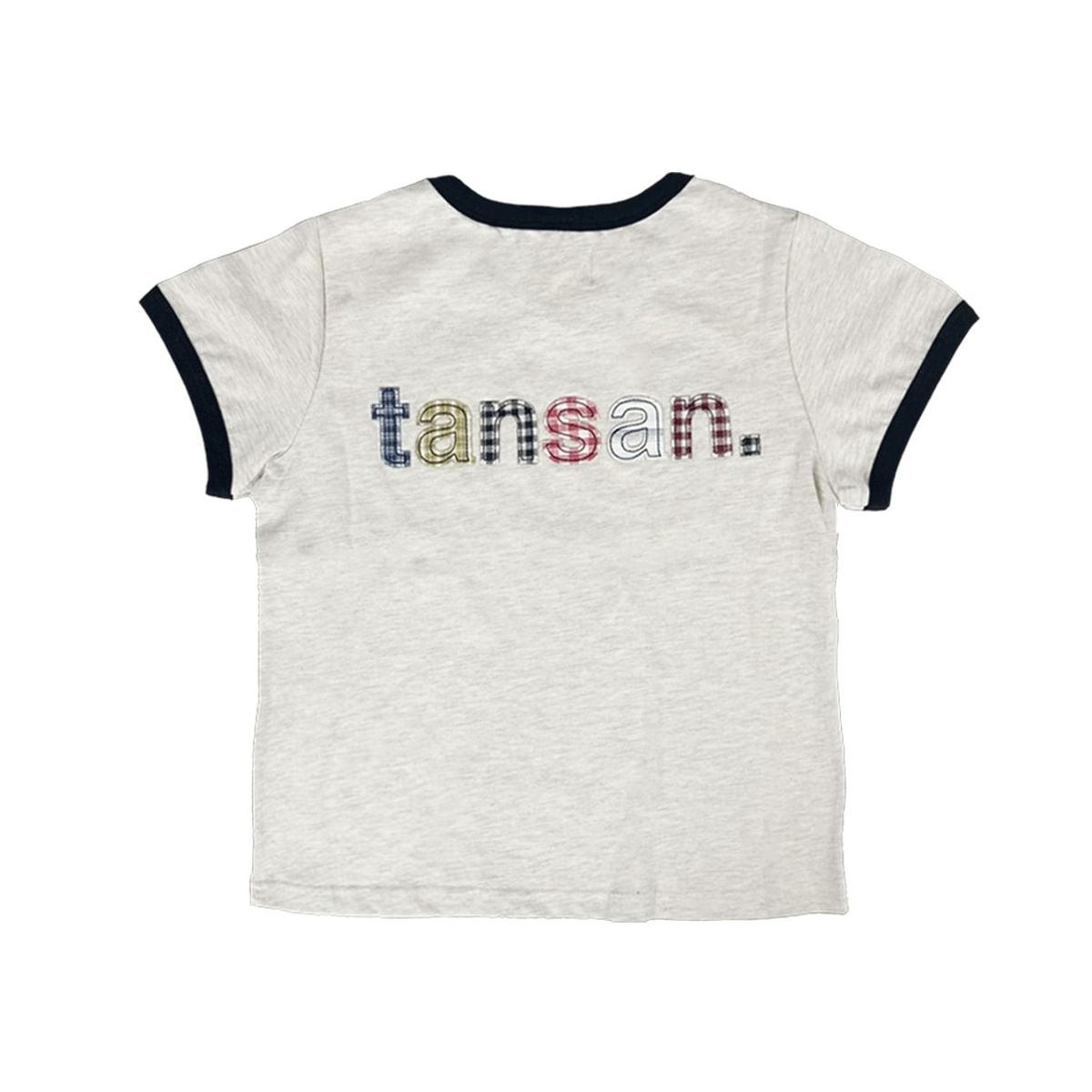 탄산마그네슘(TANSANMAGNESIUM) 탄산 아플리케 링거 티셔츠 (아이보리)