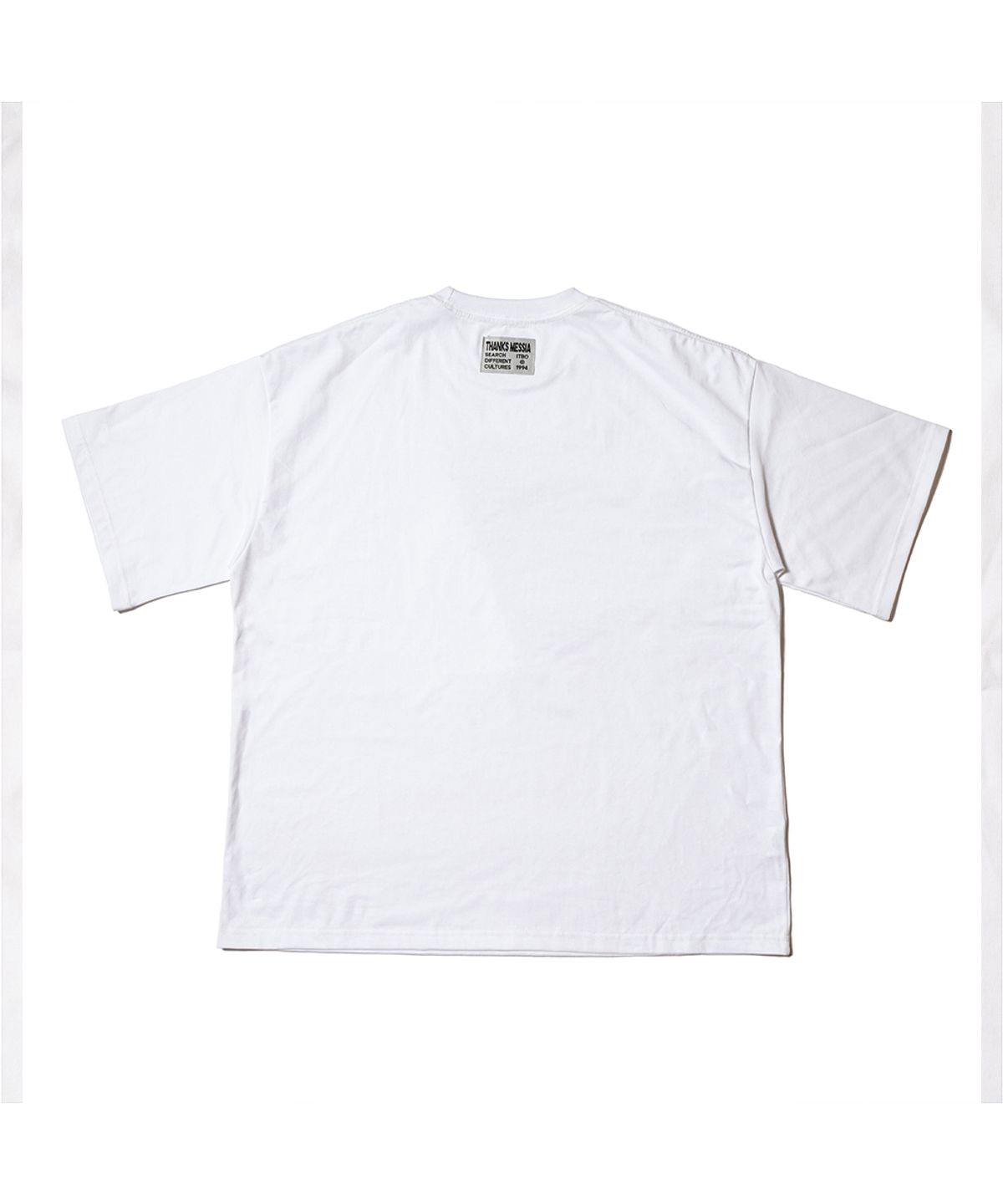 땡스메시아(THANKS MESSIA) RIB SEBAJUN TSHIRT-WHITE