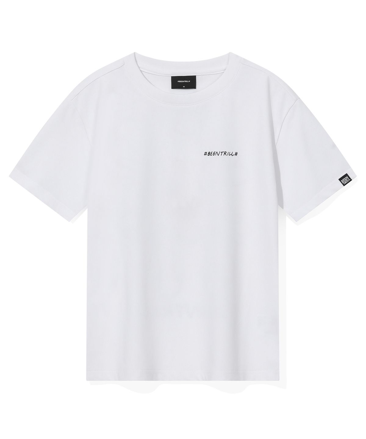 빈트릴 뉴욕(BEENTRILL NEWYORK) 우먼즈 데이지 해시태그 티셔츠(화이트)