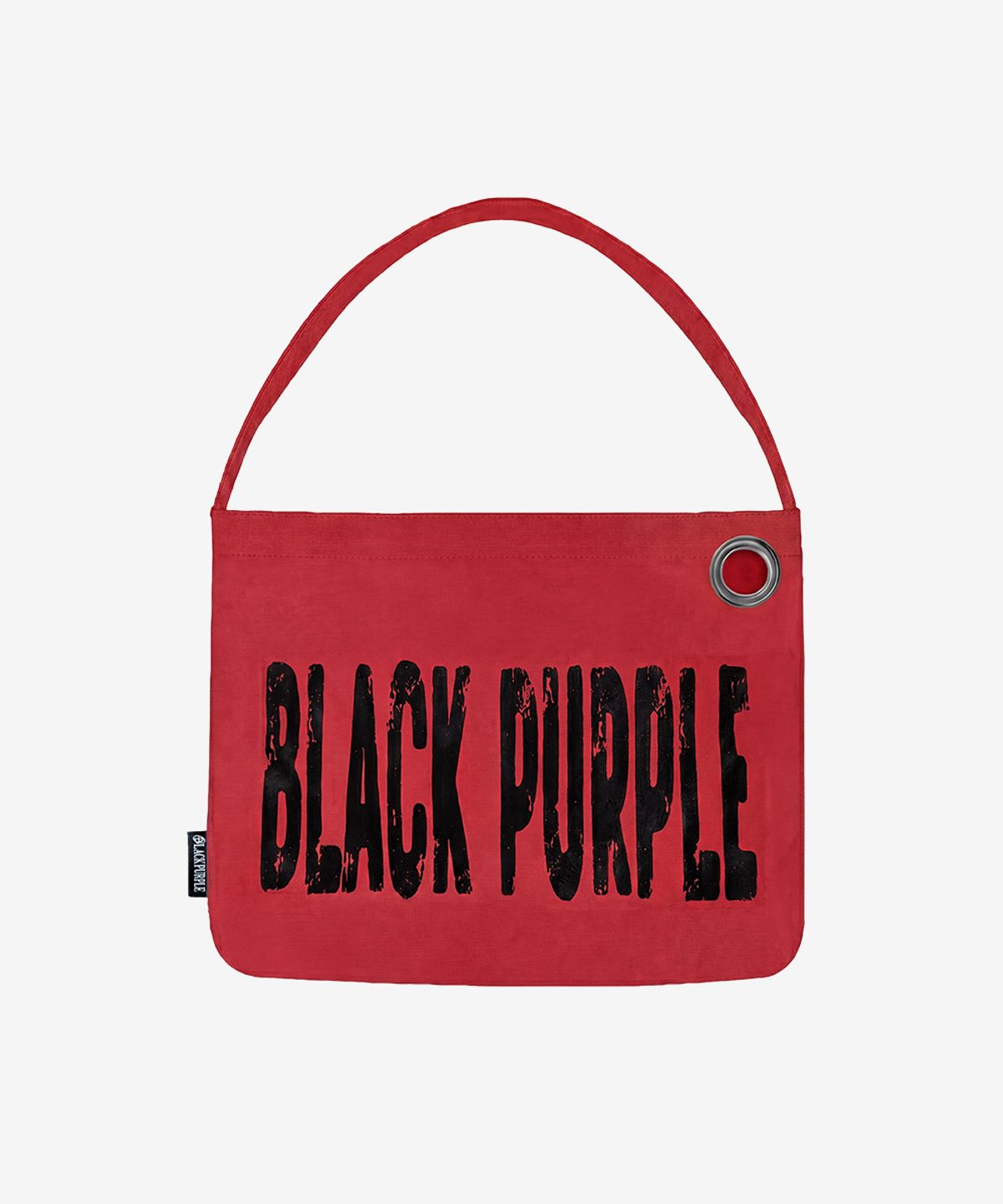 블랙 퍼플(BLACK PURPLE) 미니 캔버스 프린팅 에코백 Mini Canvas Printed Eco Bag_5Color