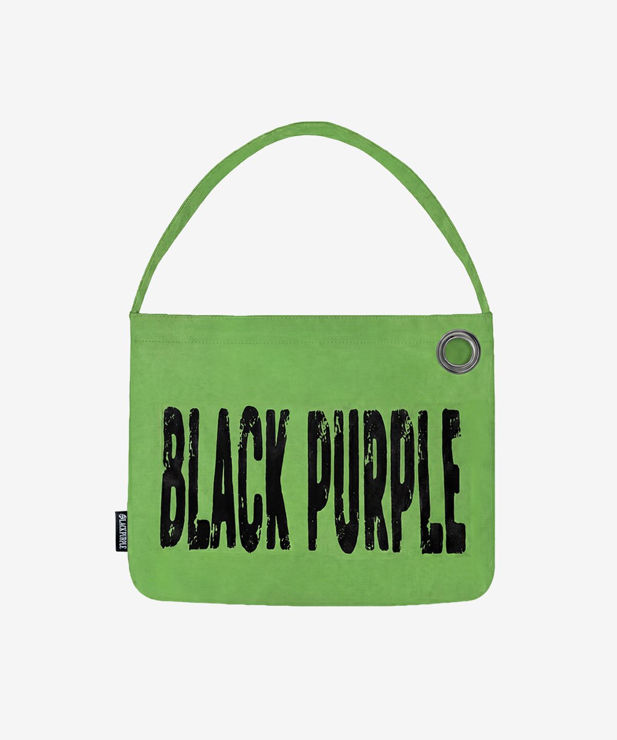 블랙 퍼플(BLACK PURPLE) 미니 캔버스 프린팅 에코백 Mini Canvas Printed Eco Bag_5Color