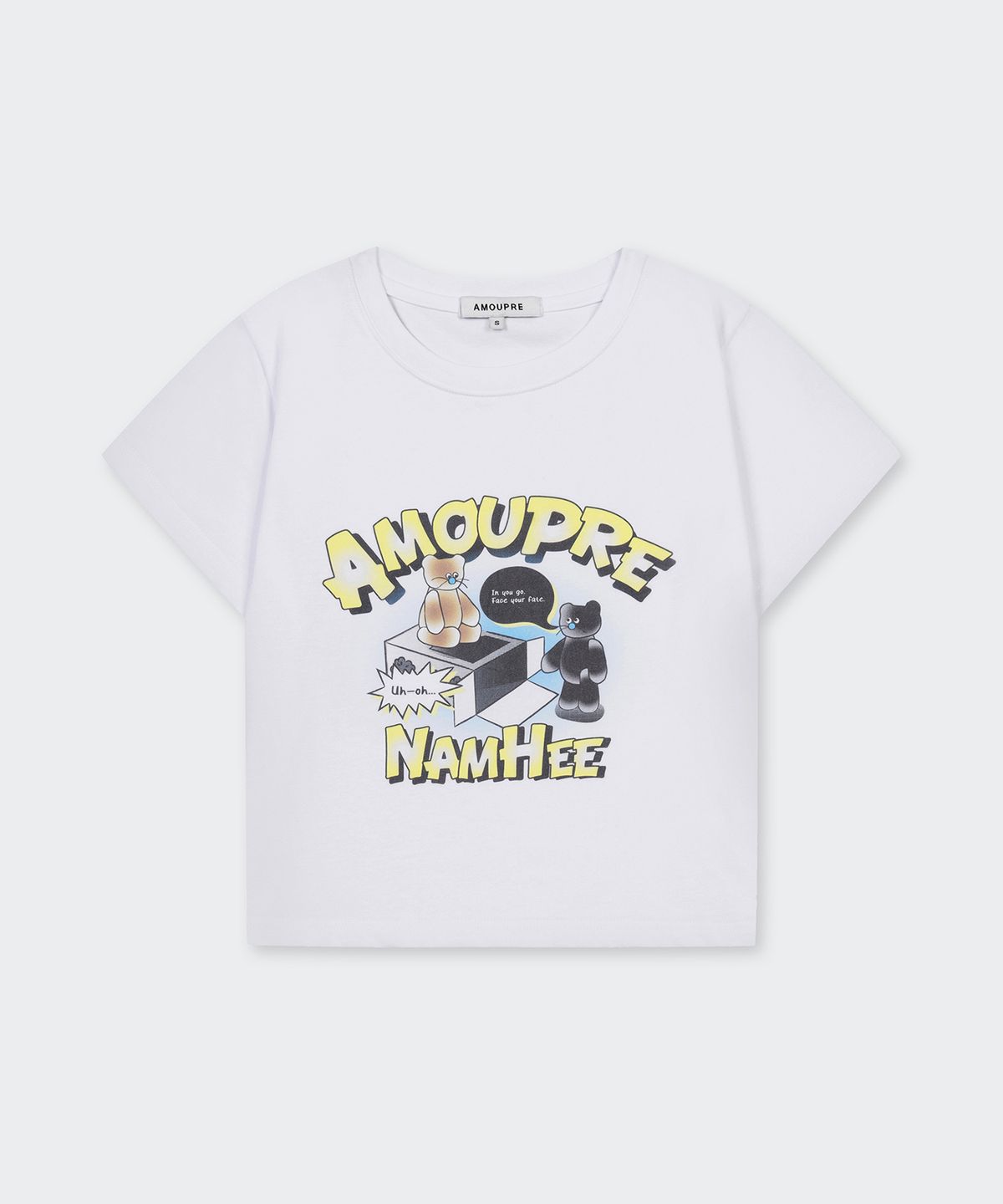 아모프레(AMOUPRE) 아모프레 × 남희 단희 그래픽 티셔츠