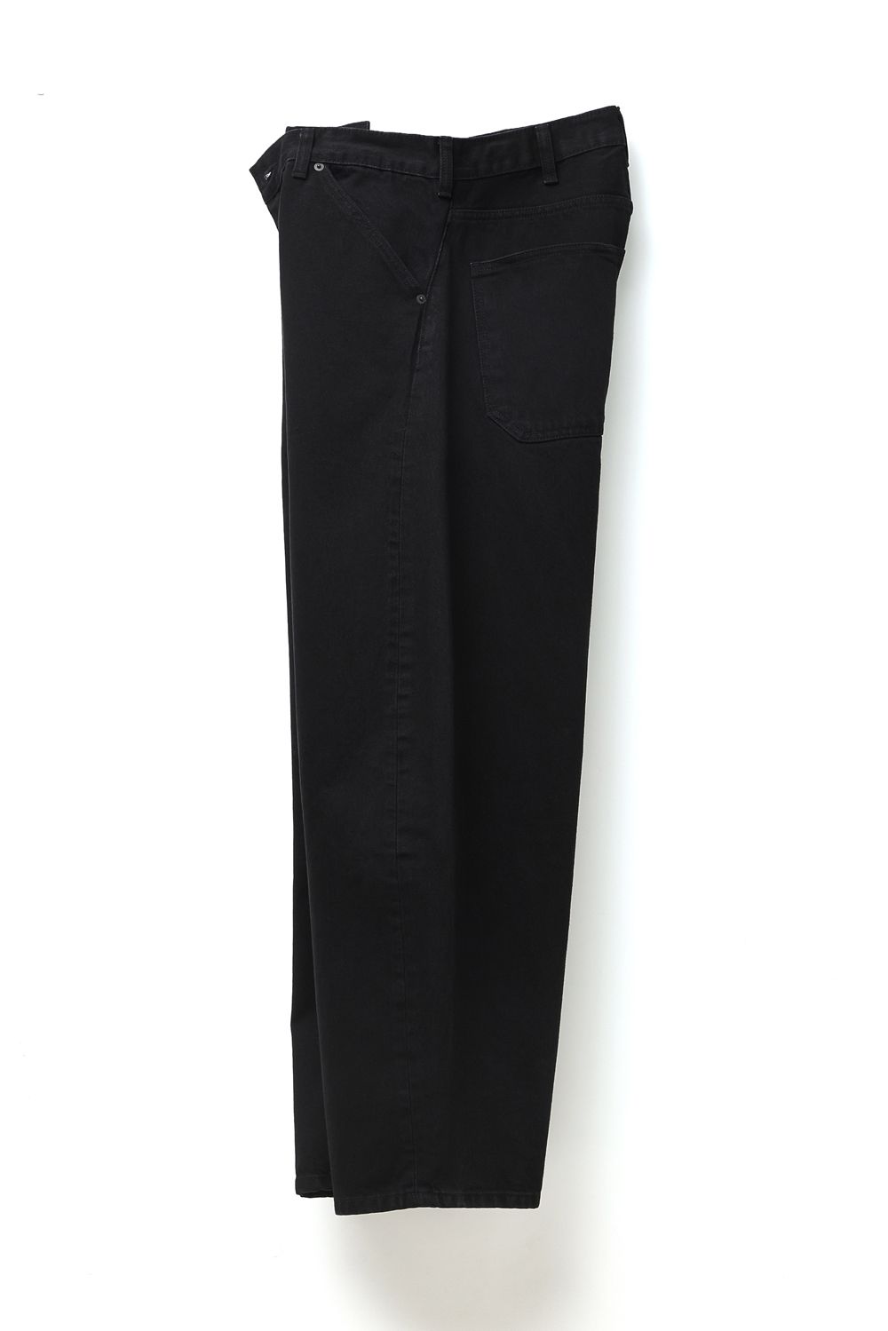 해칭룸(HATCHINGROOM) Wide Curve Jeans Jet Black - 사이즈 & 후기