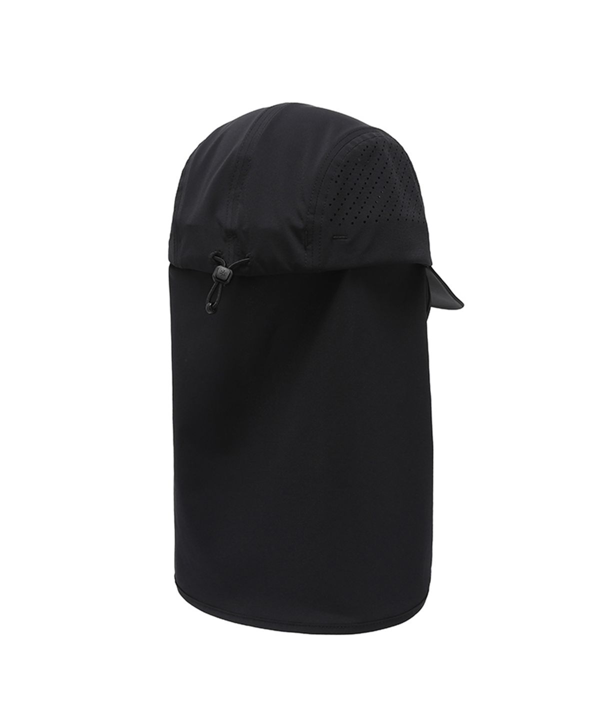 스노우피크 어패럴(SNOWPEAK APPAREL) 쿨링 썬쉐이드 캠프캡 (S25MUFCC75) Black