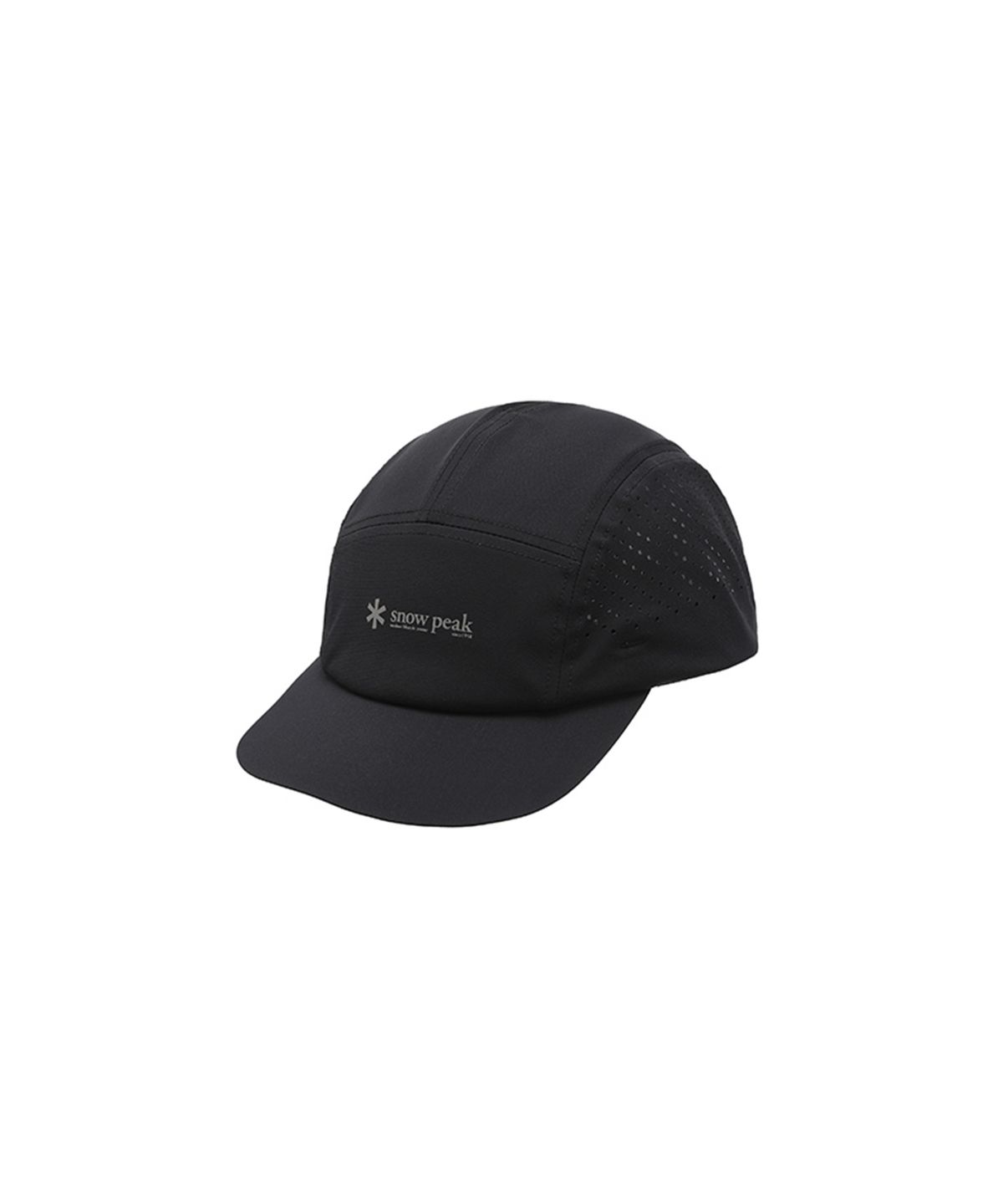 스노우피크 어패럴(SNOWPEAK APPAREL) 쿨링 썬쉐이드 캠프캡 (S25MUFCC75) Black