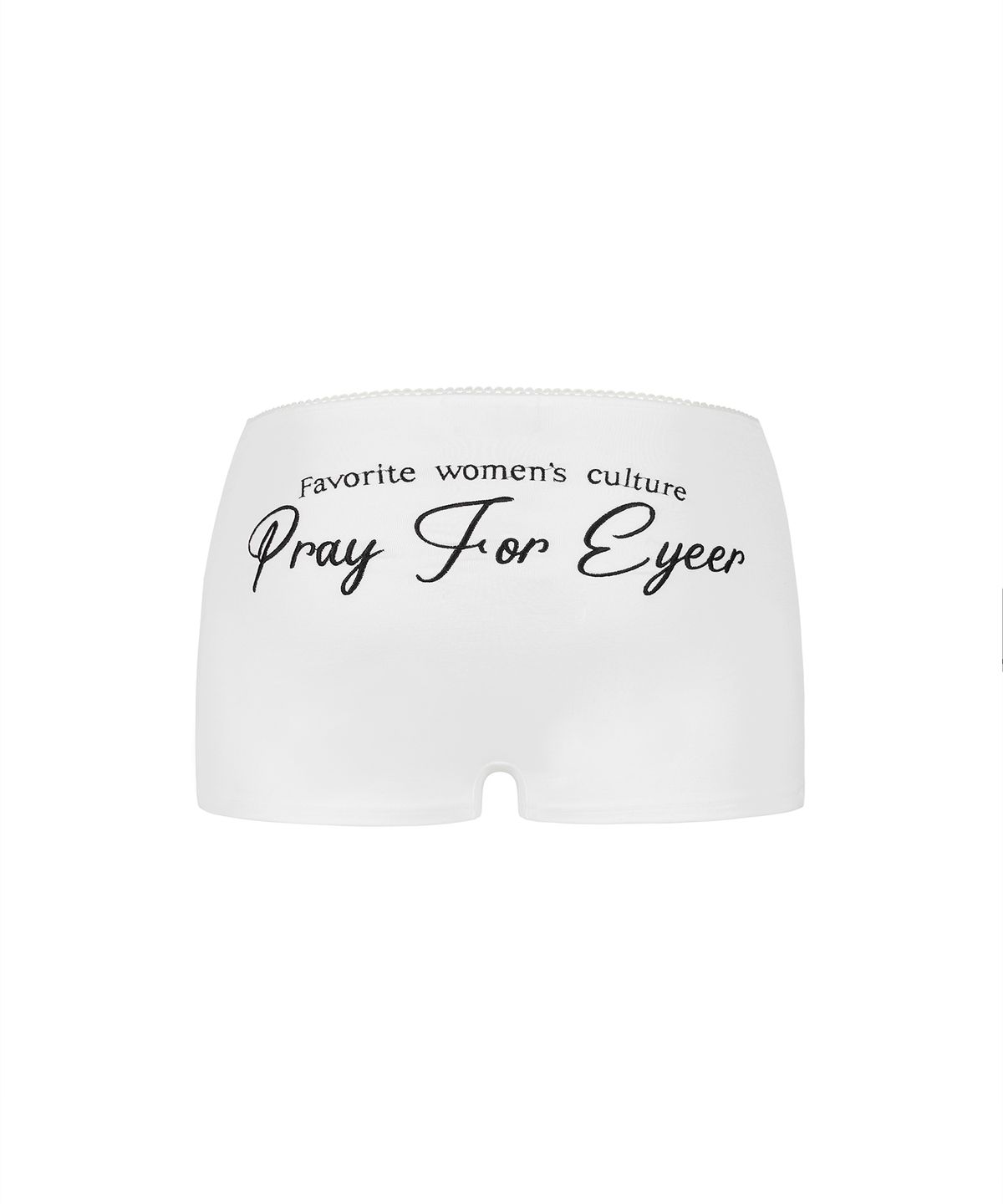 이와이이알(EYEER) Lace Boyshorts - White