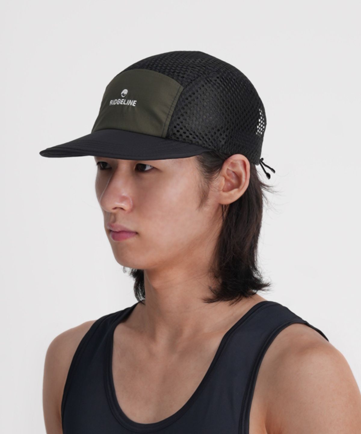 릿지라인(RIDGELINE) 나일론 러닝 모자 러닝캡 운동 마라톤 메쉬 104