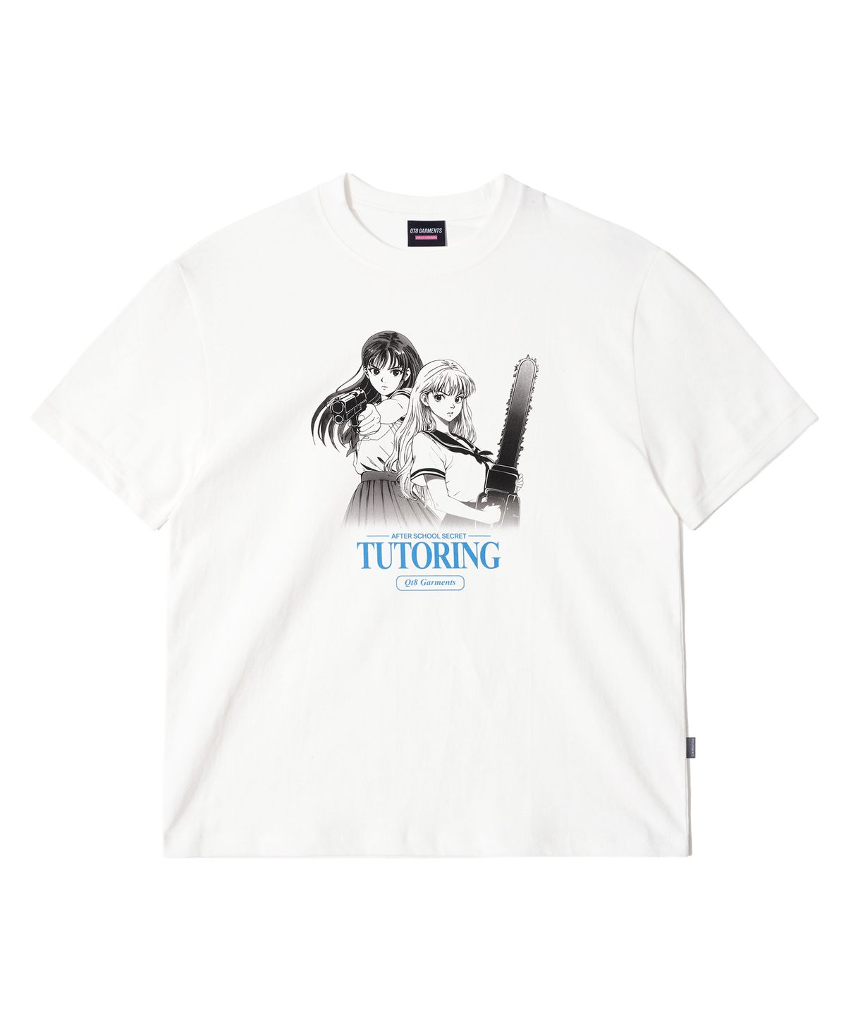 큐티에잇 가먼츠(QT8 GARMENTS) OC Tutoring W Tee (Ivory)