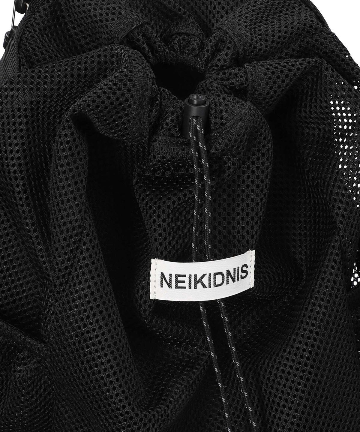 네이키드니스(NEIKIDNIS) ID 패커블 메쉬 백팩 블랙