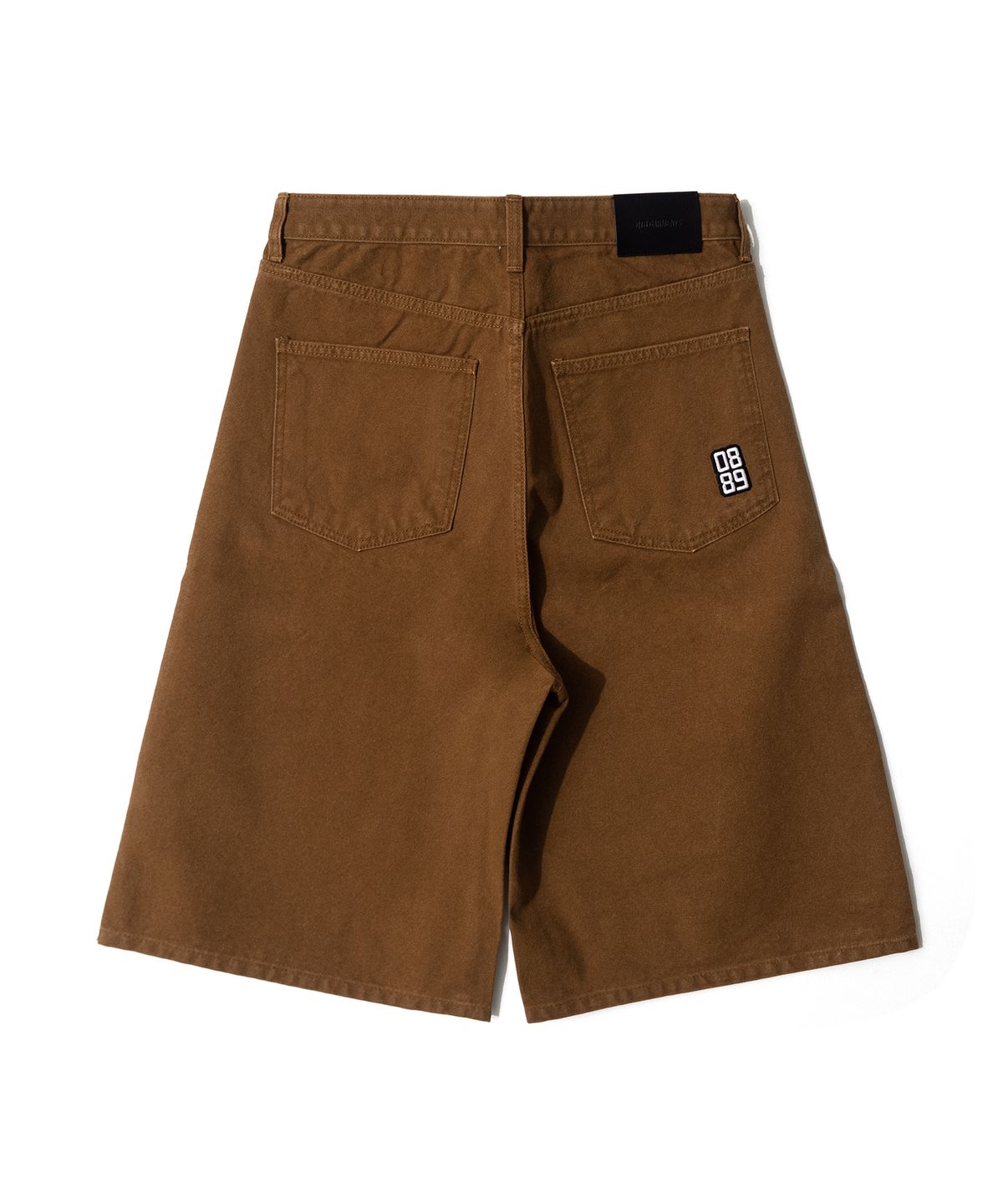 큐티에잇 가먼츠(QT8 GARMENTS) LB Oxford Wide Bermuda Shorts (Brown)