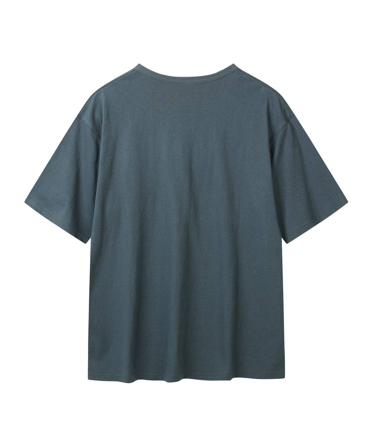 유니드가먼츠(YOUNEEDGARMENTS) 라운드 포켓 S/S 티셔츠 (차콜)