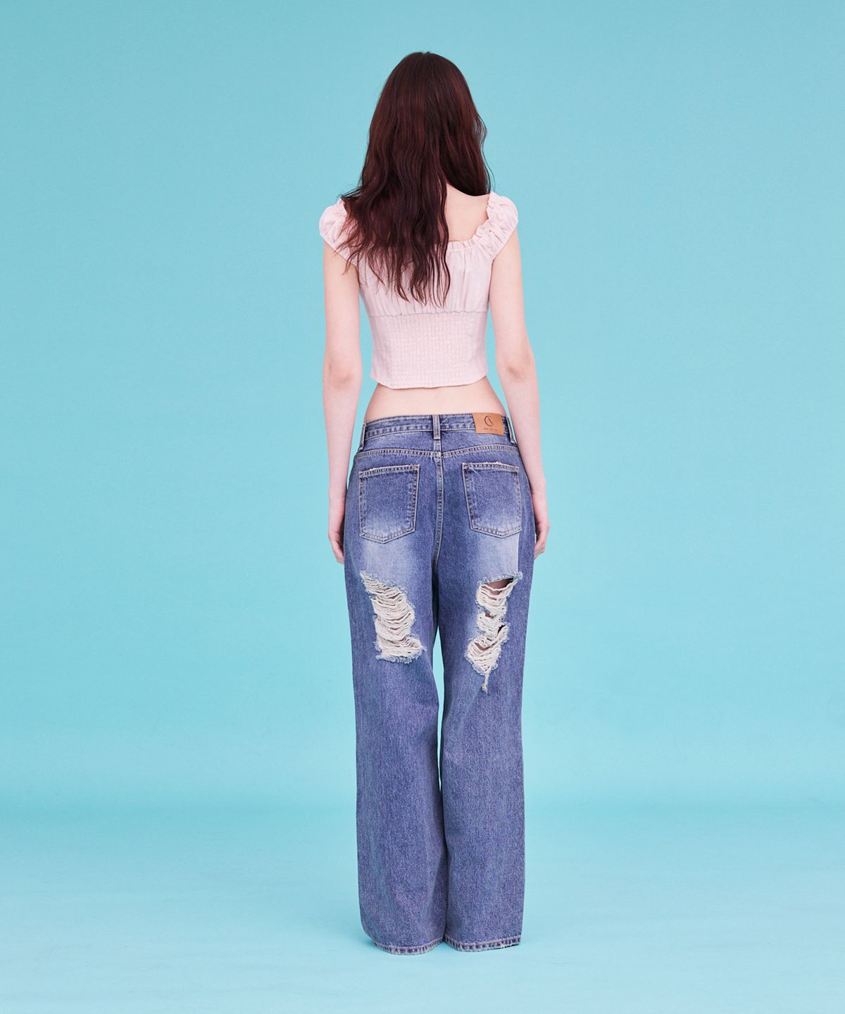에이알유(A.R.U) WIDE WASHING DENIM