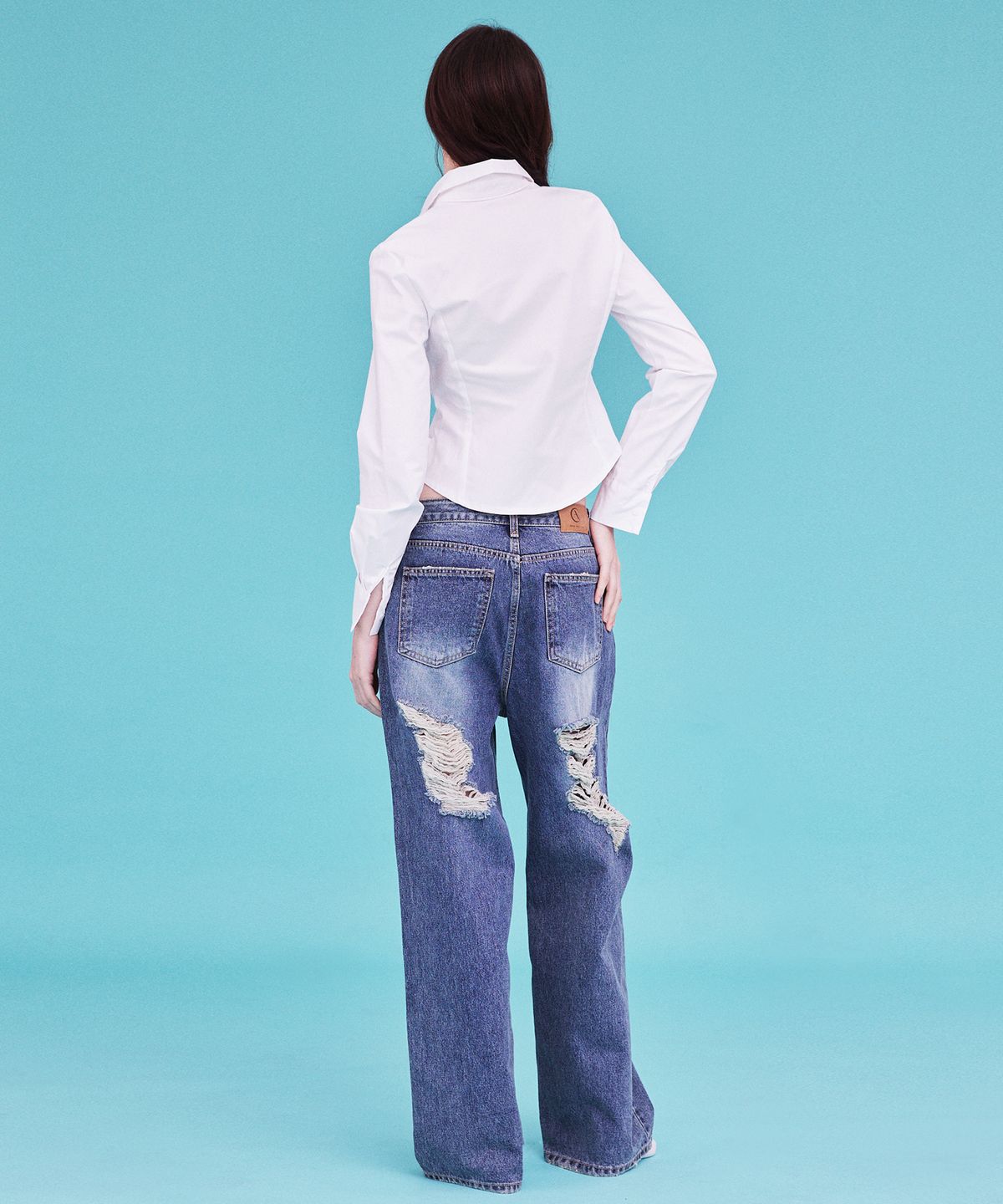 에이알유(A.R.U) WIDE WASHING DENIM