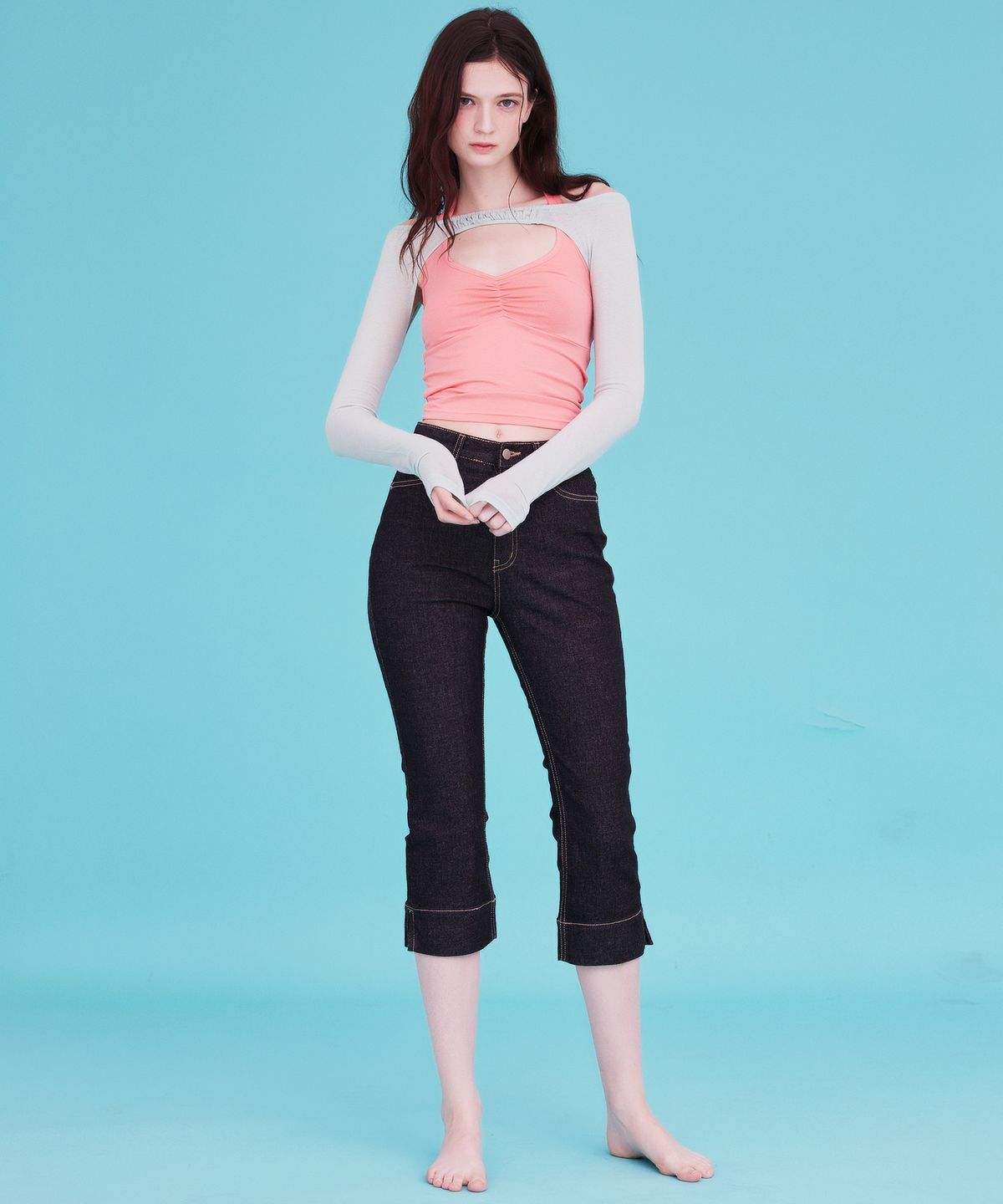 에이알유(A.R.U) CAPRI PANTS