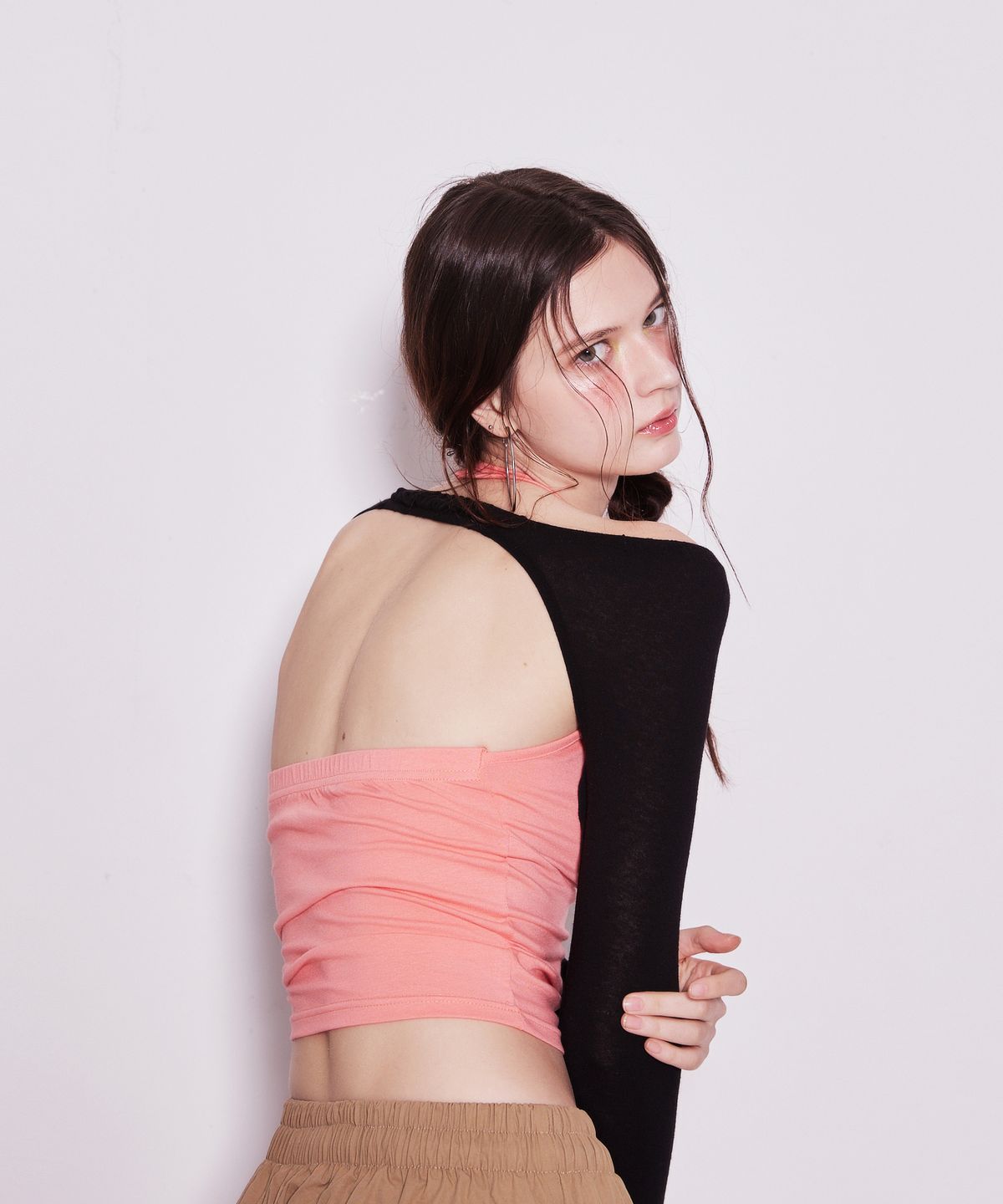 에이알유(A.R.U) SHIRRING BOLERO