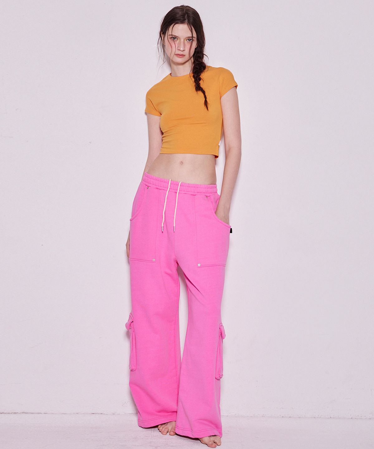 에이알유(A.R.U) SIMPLE CROP TOP