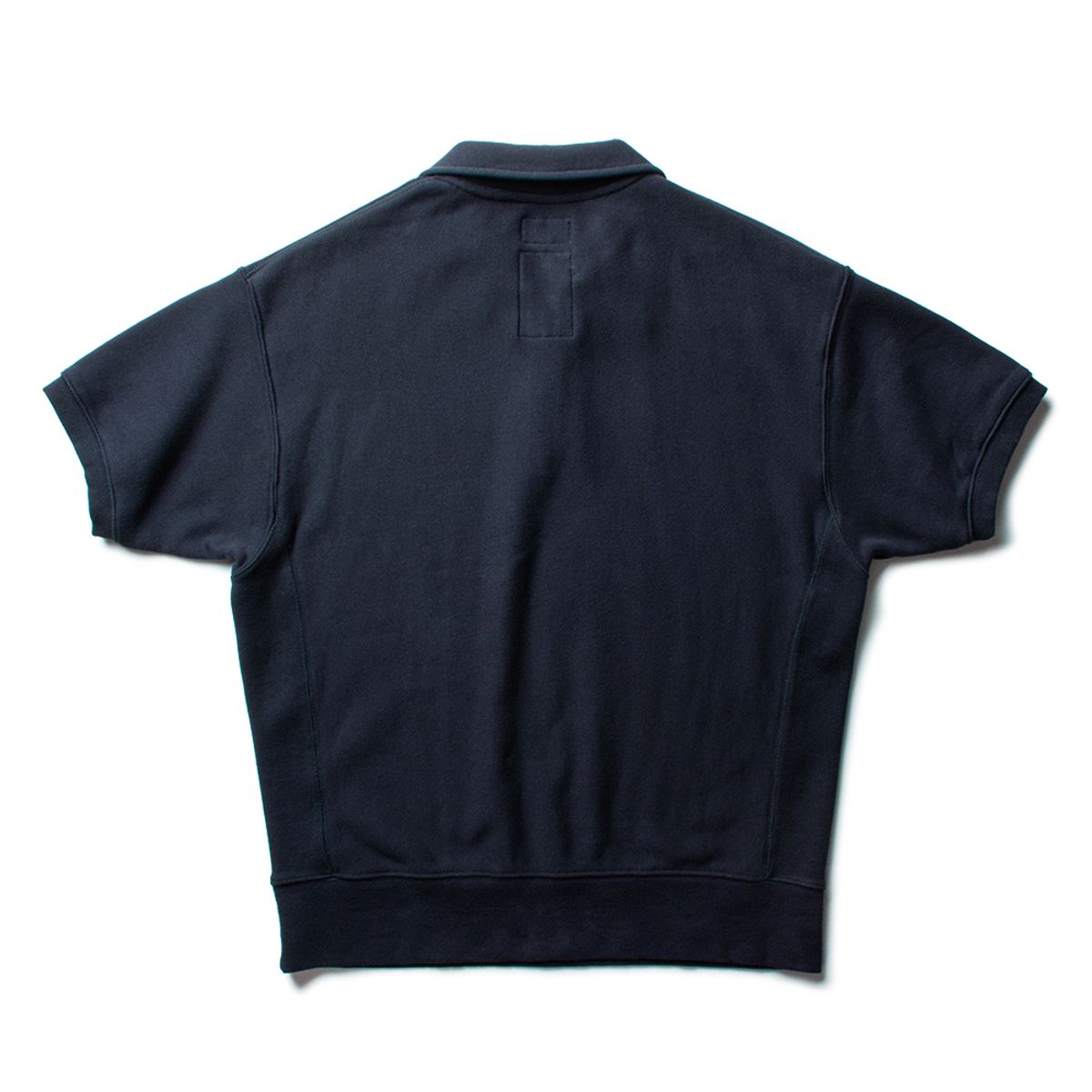더 레스큐(THE RESQ) CLASSIC QUARTER ZIP H/S SWEATSHIRT [DARK NAVY]
