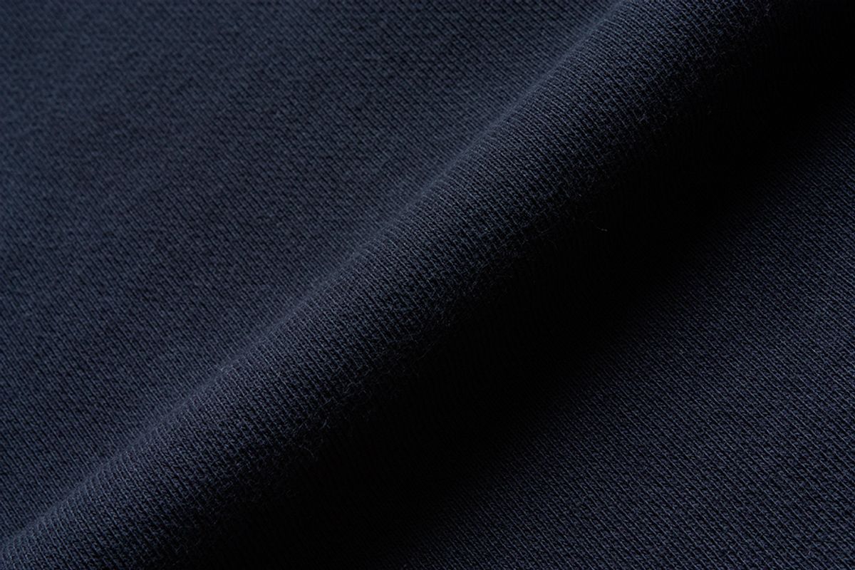 더 레스큐(THE RESQ) CLASSIC QUARTER ZIP H/S SWEATSHIRT [DARK NAVY]