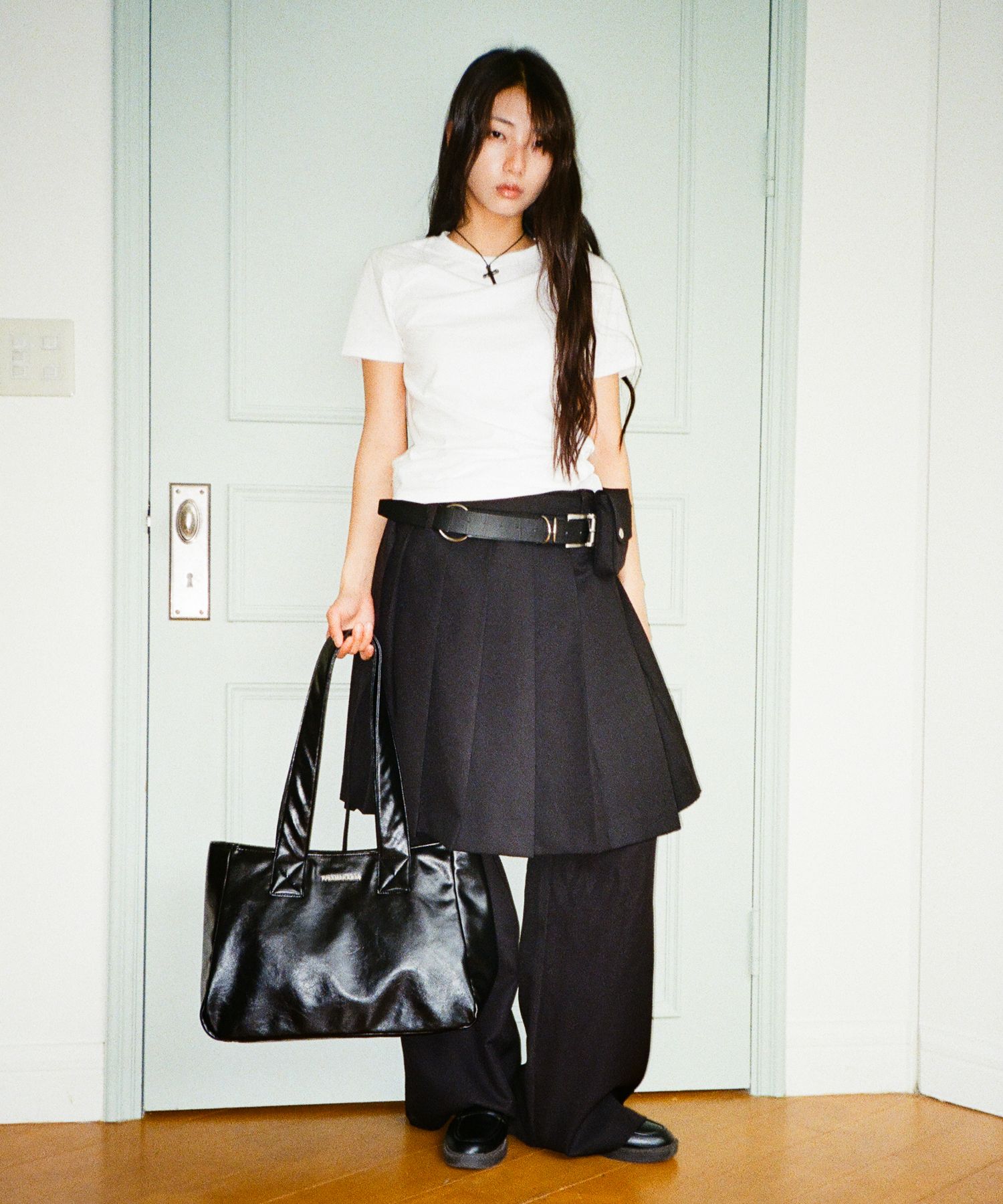 ショルダーバッグ・ポシェット IUGAMAKARAS Essential Leather Shoulder Bag TF5D0036 ショルダーバッグ・ポシェット IUGAMAKARAS Essential Leather