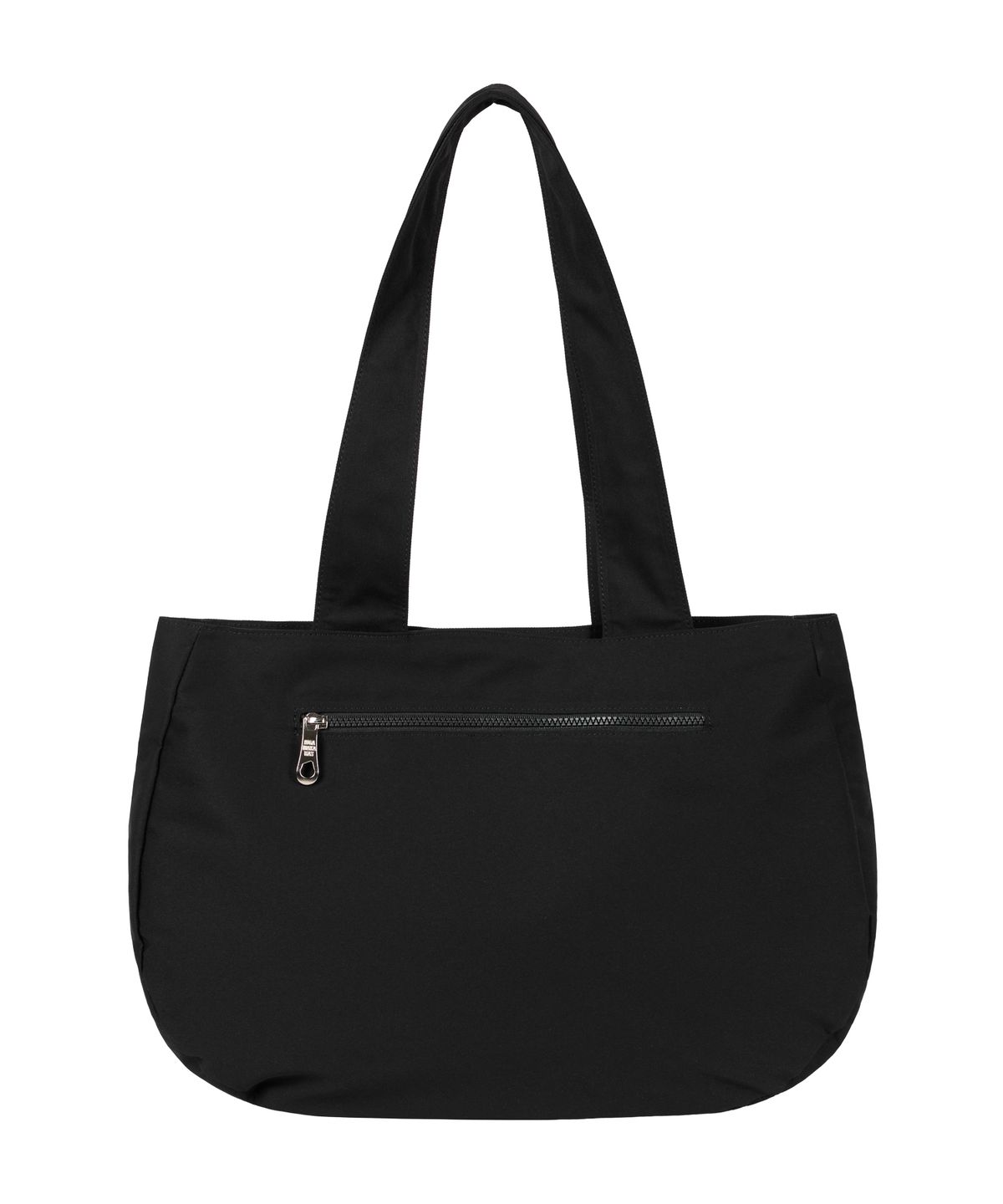 이우가마카라스(IUGAMAKARAS) Frilled Shopper Bag (Black)