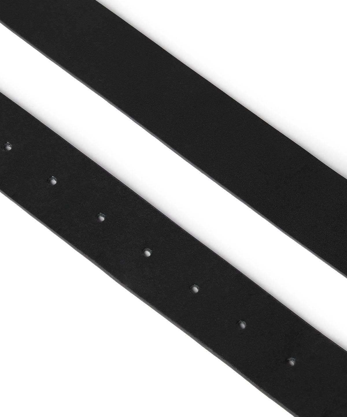 이우가마카라스(IUGAMAKARAS) O-Ring Square Buckle Belt (Black)