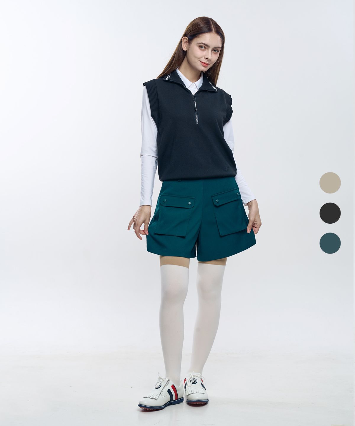 투엘라(2ELA) 카고걸 여성 골프 카고 반바지(W5SP37) 3 Colors