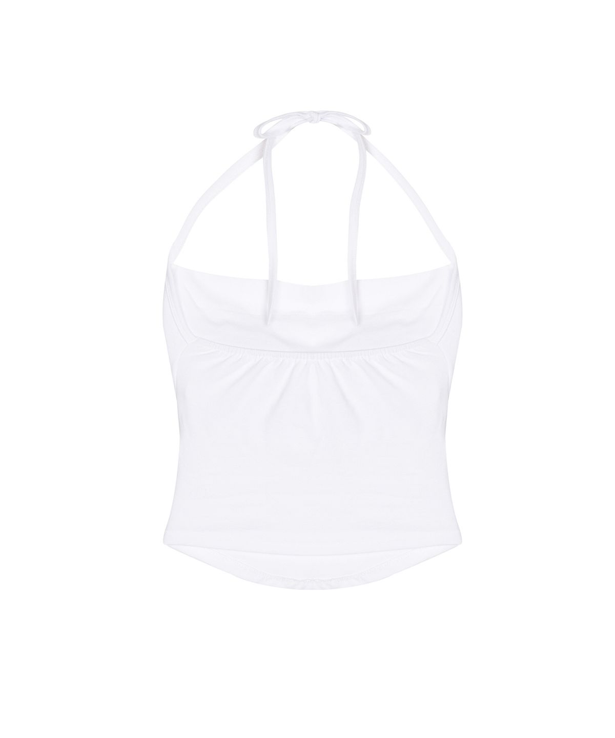 닉앤니콜(NICK&NICOLE) SLIM HALTER SLEEVELESS_IVORY