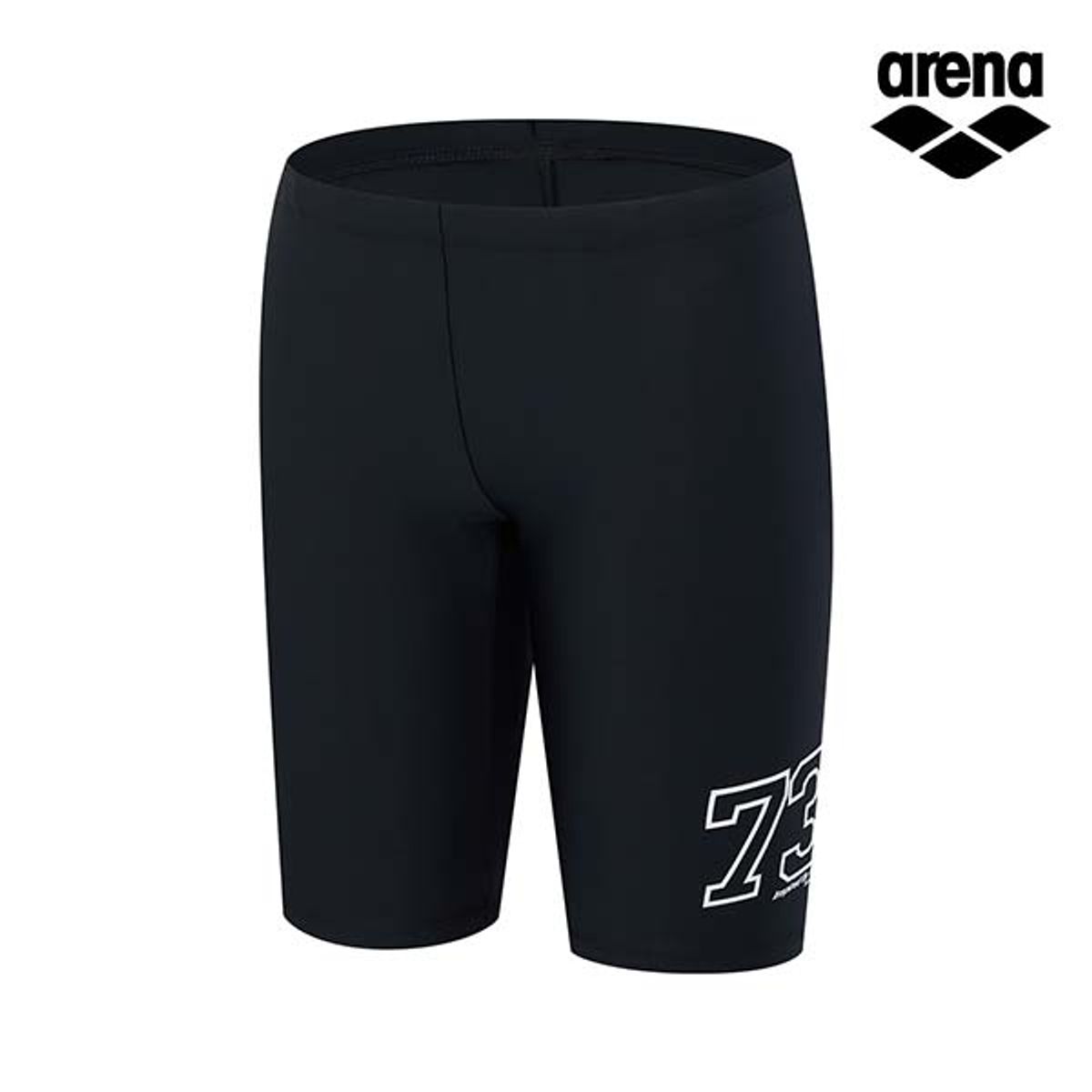아레나 키즈(ARENA KIDS) 넘버링 4부 레깅스 팬츠 A5BB1BE06BLK