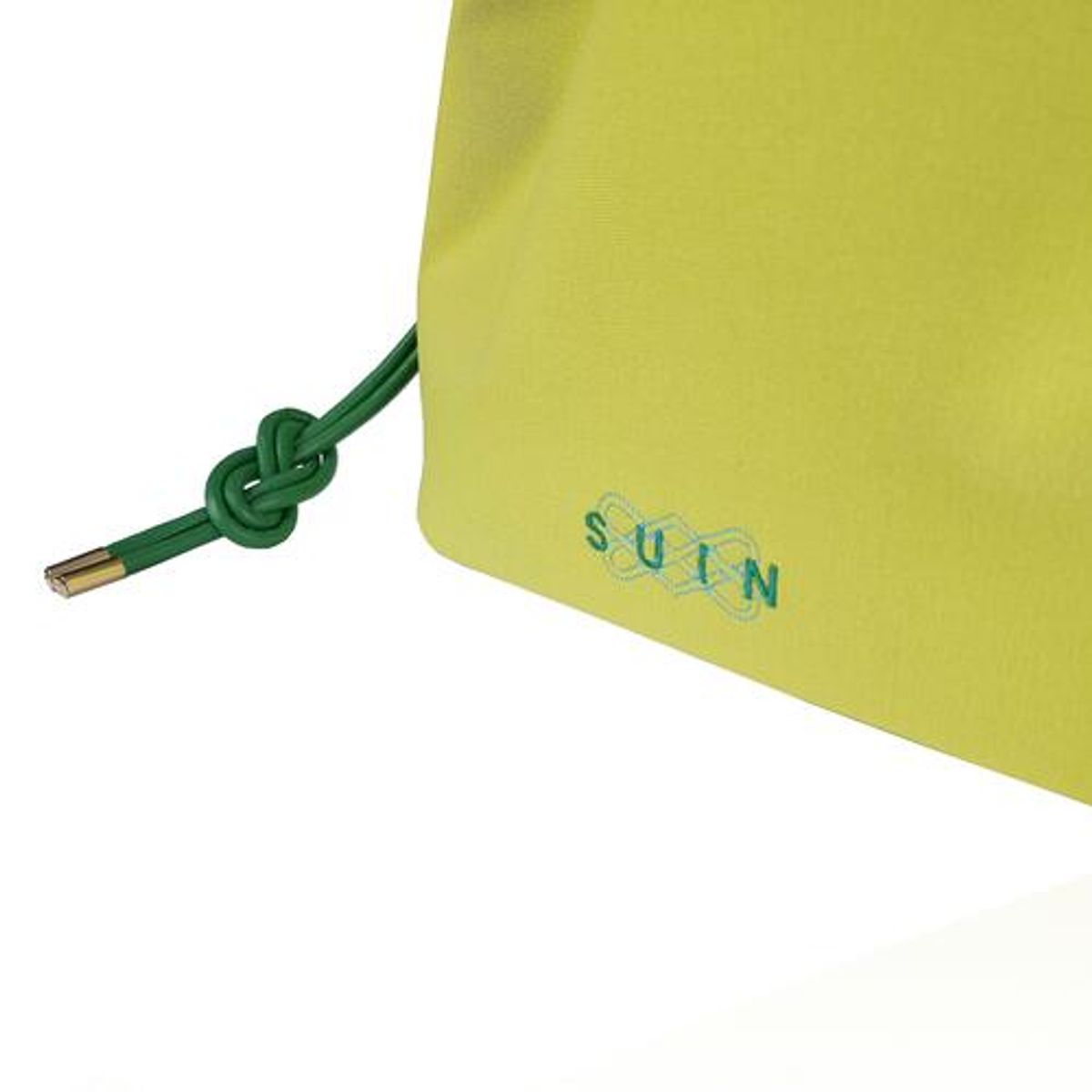 수인(SUIN) 아일렛 사각토트백- 크림 옐로우