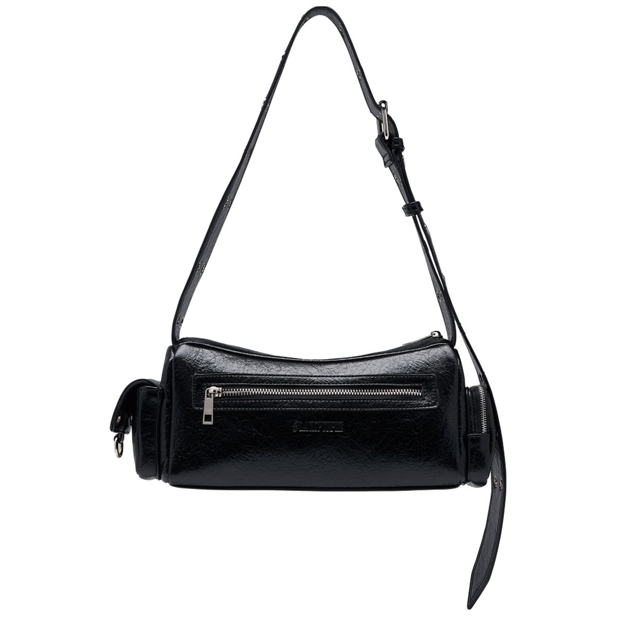 블랙 퍼플(BLACK PURPLE) 미니 포트리스 백 Mini Fortress Bag-Black