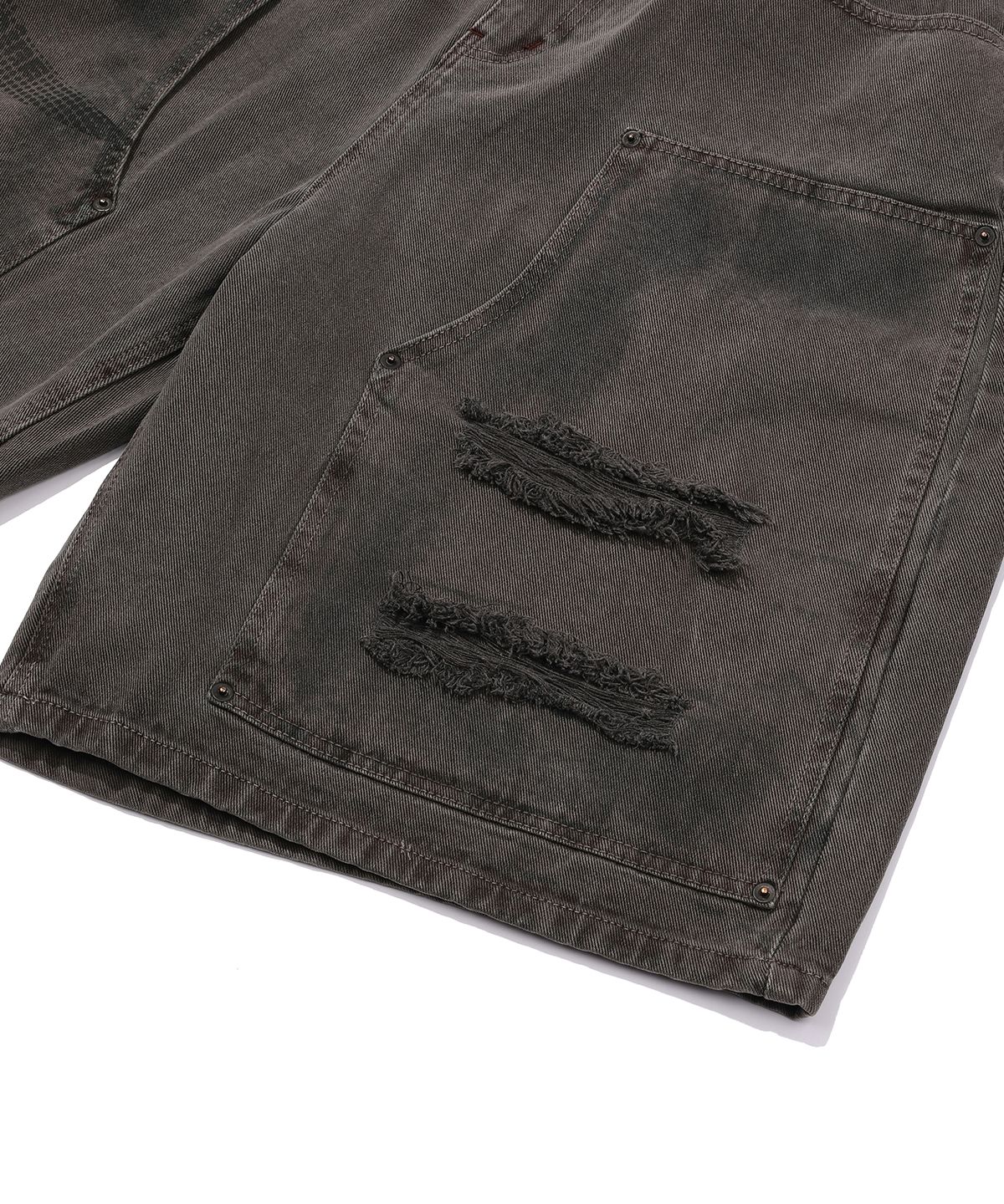 메인부스(MAINBOOTH) Dreamer Denim Shorts(BROWN)