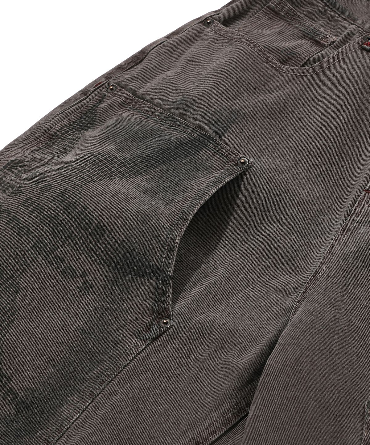 메인부스(MAINBOOTH) Dreamer Denim Shorts(BROWN)