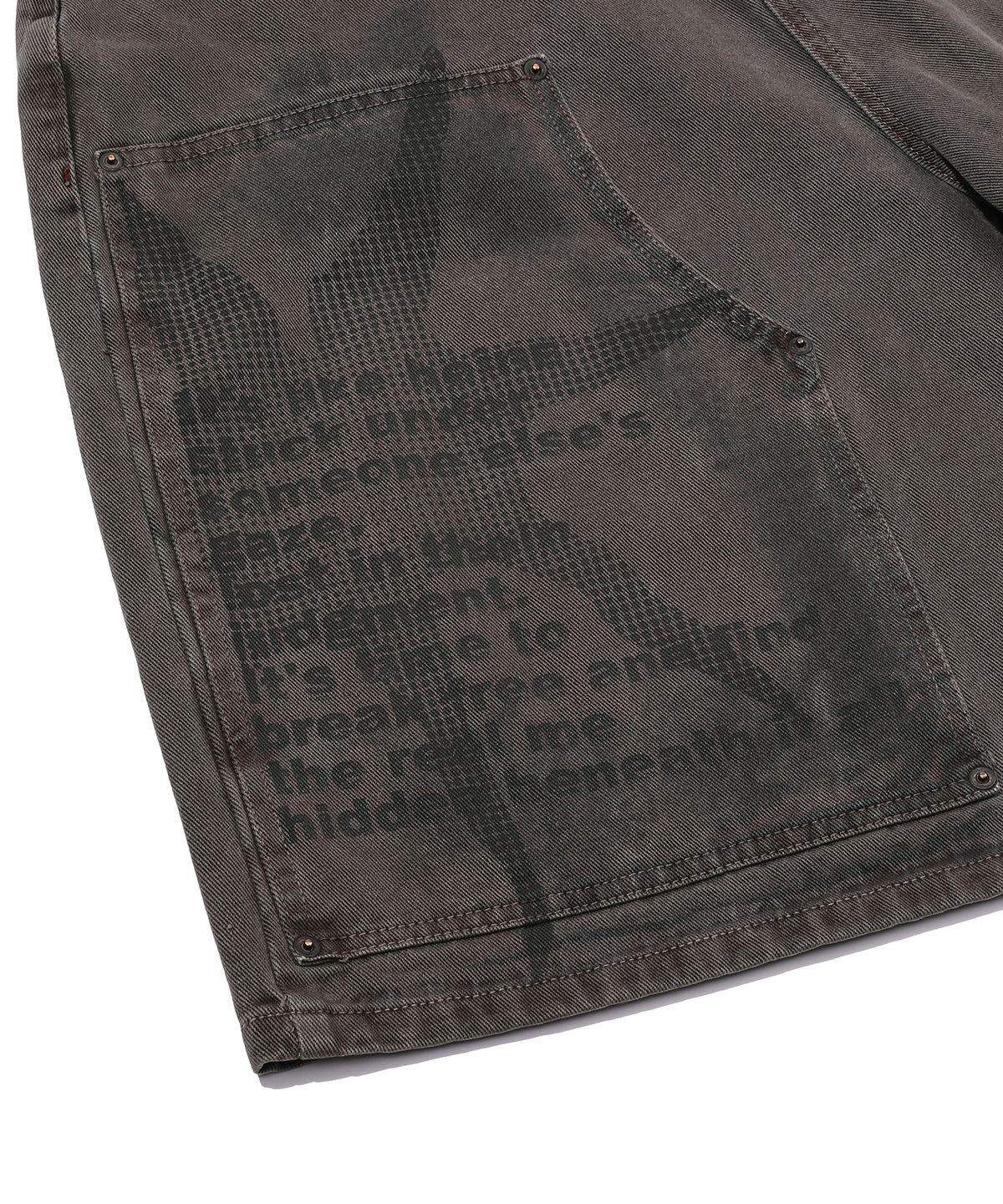 메인부스(MAINBOOTH) Dreamer Denim Shorts(BROWN)
