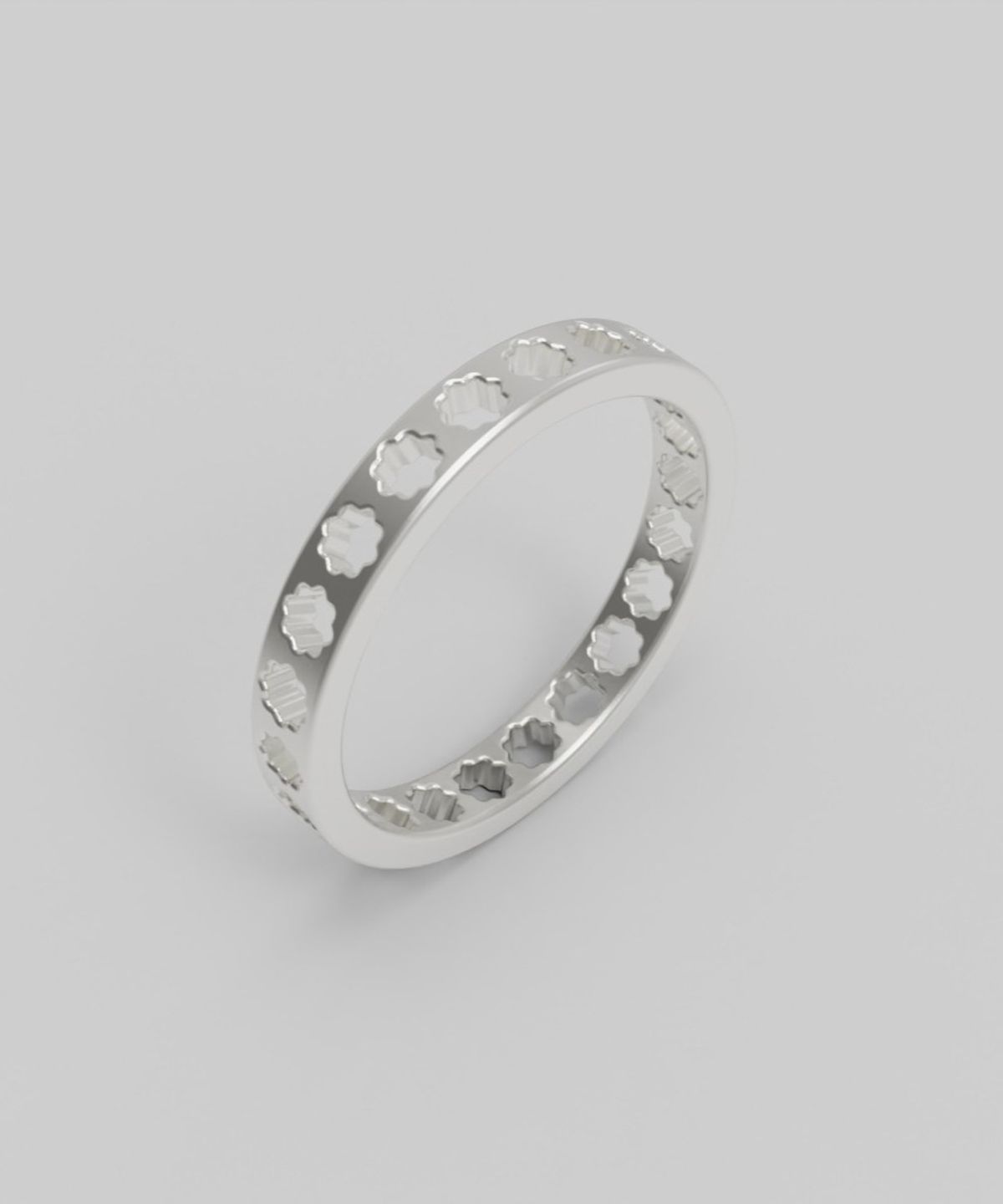 르네오브제(RENEOBJET) BAS  STAR RING  [925 STERLING SILVER]  도형 반지
