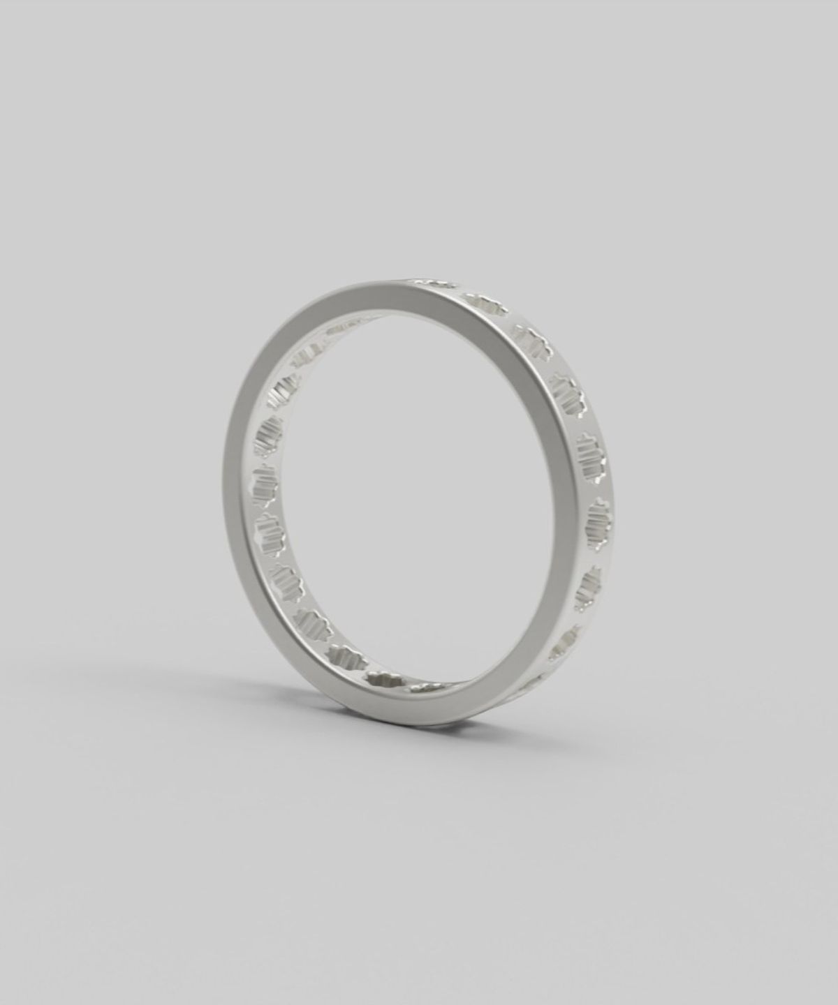르네오브제(RENEOBJET) BAS  STAR RING  [925 STERLING SILVER]  도형 반지