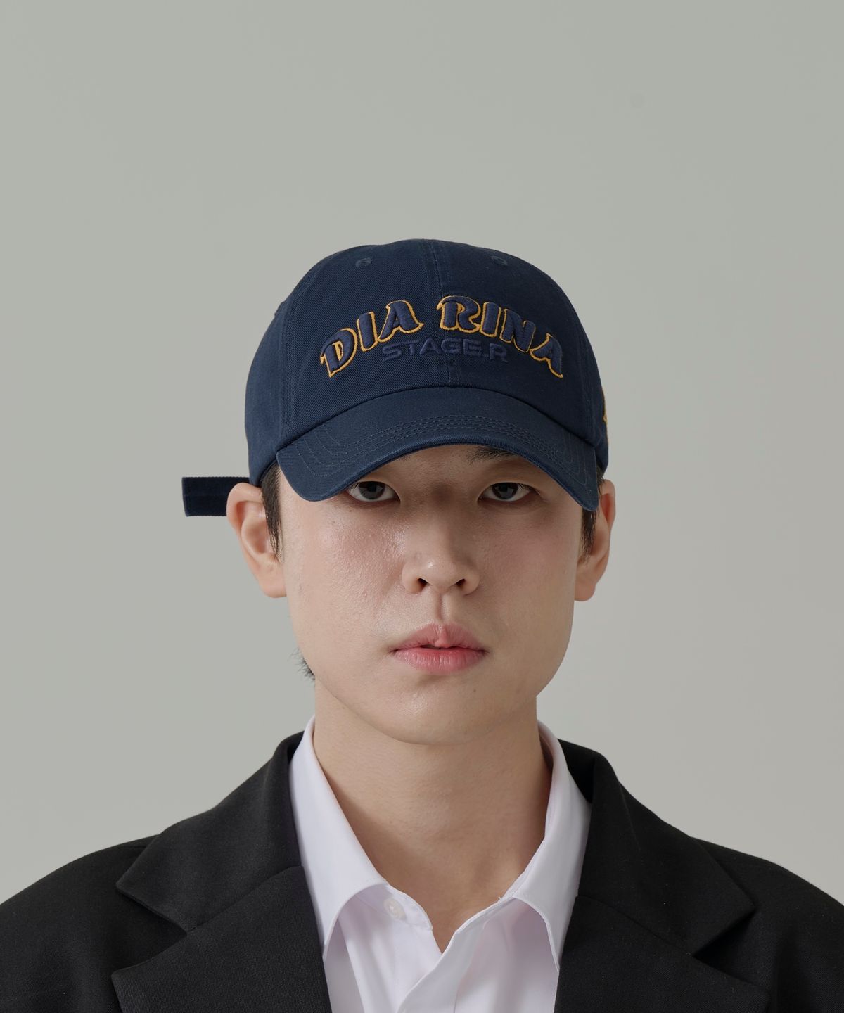 스테이지알(STAGE.R) 다이아리나 워싱 볼캡 [네이비]