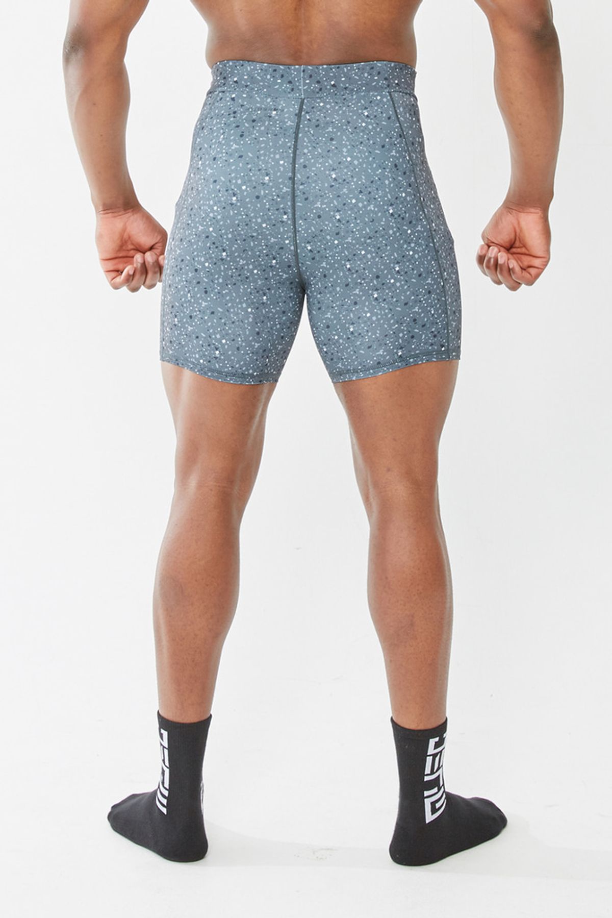 머스콜로(MUSCOLO) 머스콜로 3부 레깅스 스톤그레이