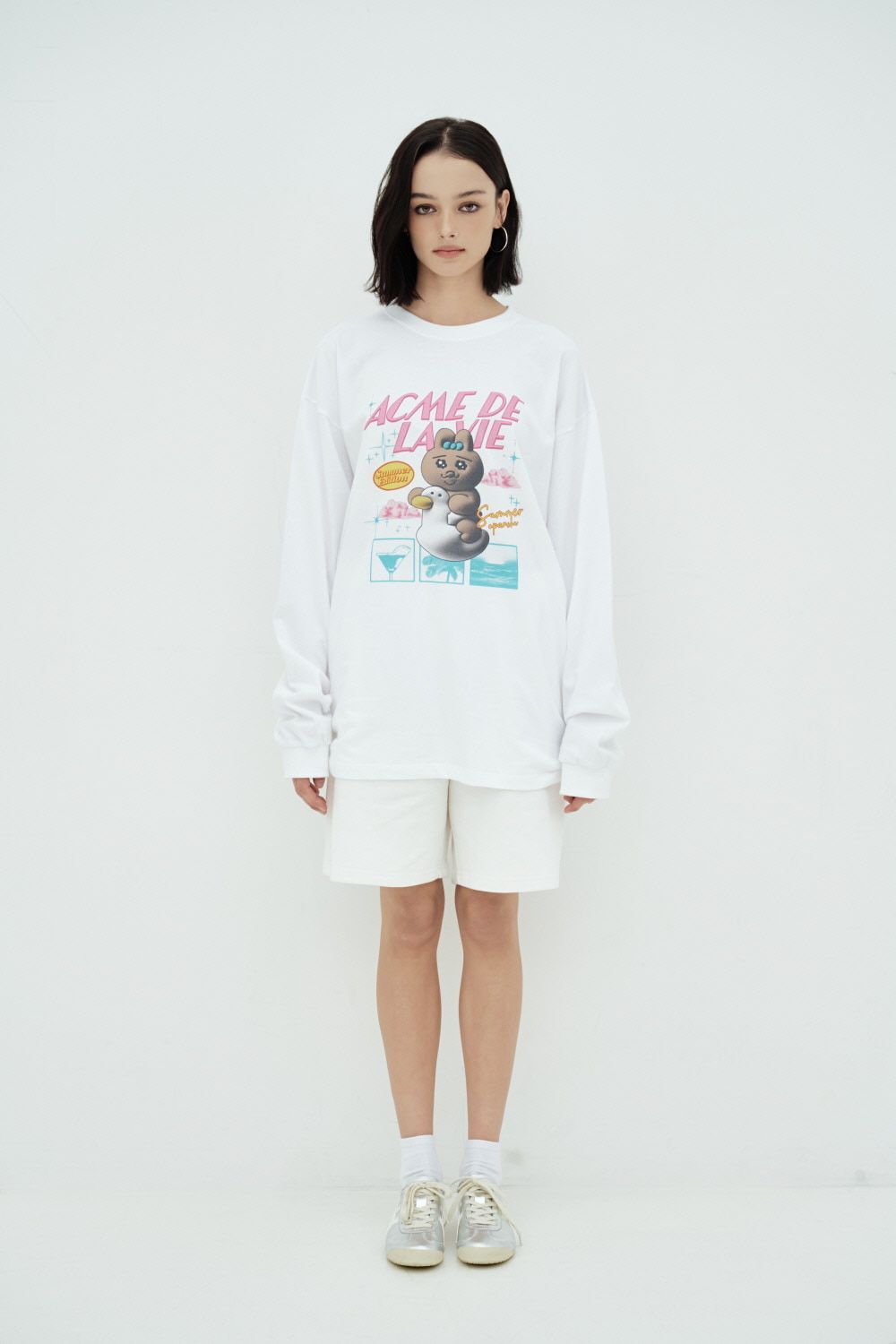 アンサーフォー / Tシャツ “刺繍うさぎ” – Run boys! Run girls!