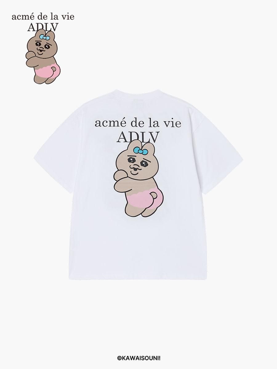 【ADLV】WOMAN OPANCHU USAGI CROP SHORT SLEEVE T-SHIRT acme de la vie