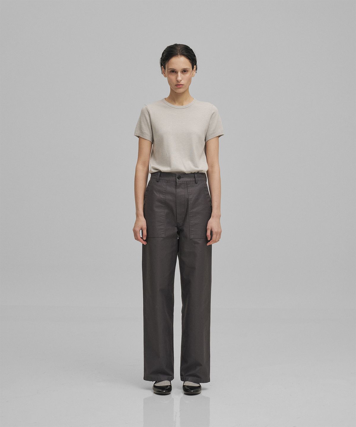어나더오피스 우먼(ANOTHER OFFICE WOMEN) w. OrdinaryPullover(Silver)