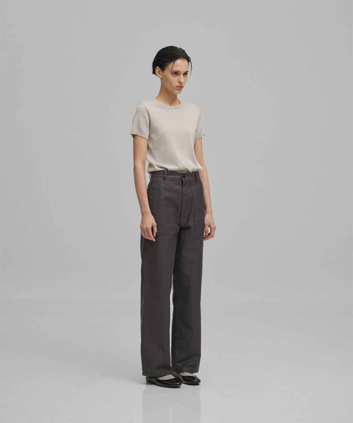 어나더오피스 우먼(ANOTHER OFFICE WOMEN) w. OrdinaryPullover(Silver)