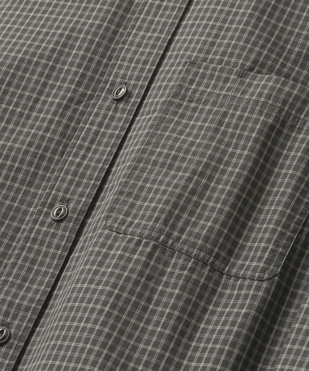 어나더오피스 우먼(ANOTHER OFFICE WOMEN) w. Solid Check Shirt (Black)