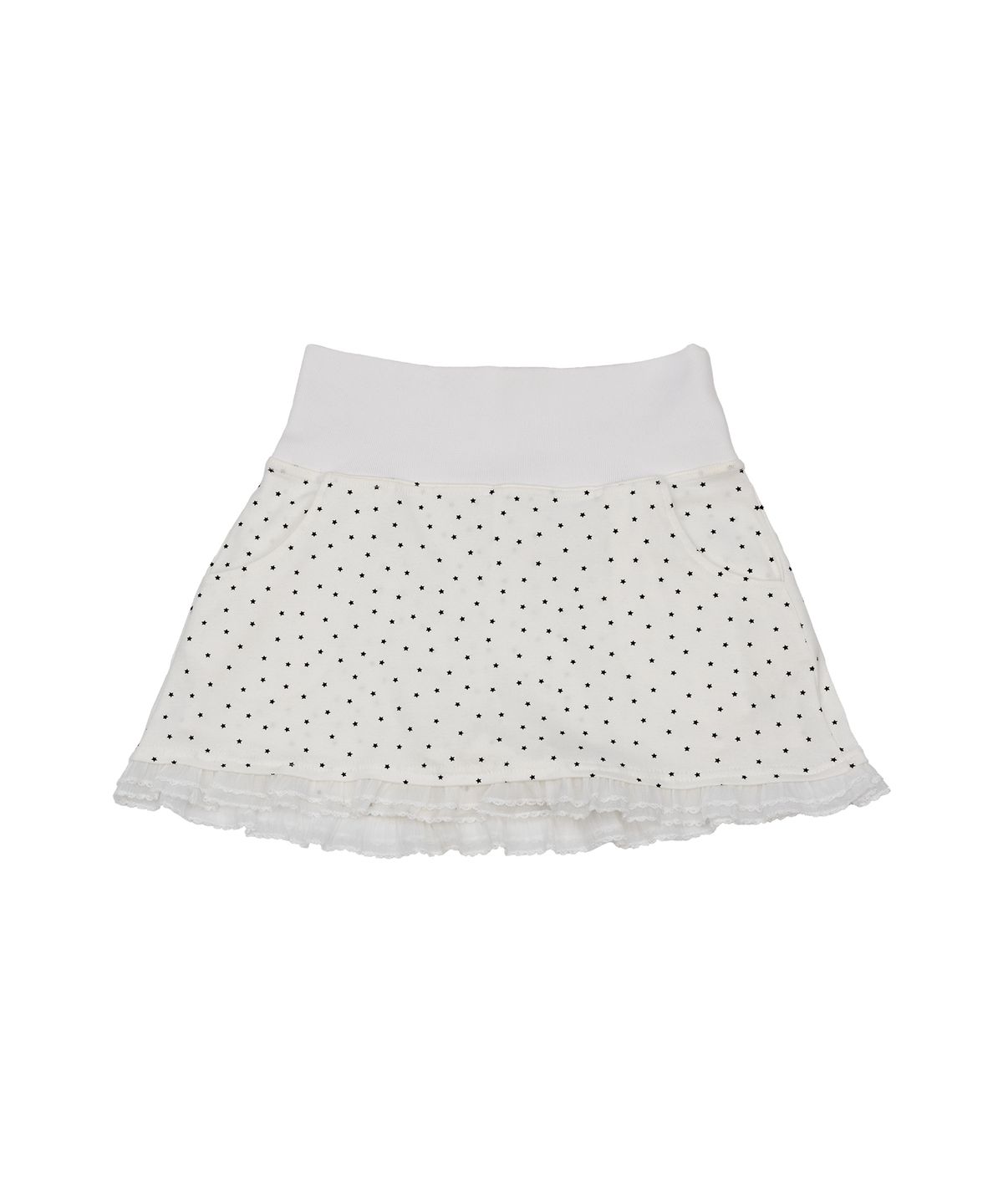 일리오(ILLIO) Star Angel lace folded waist skirt