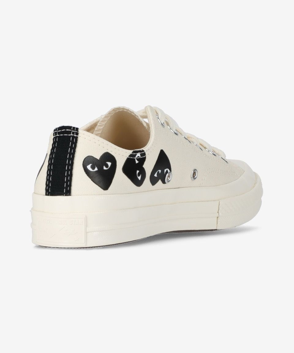 MUSINSA | COMME DES GARCONS PLAY Multi Heart Low Top