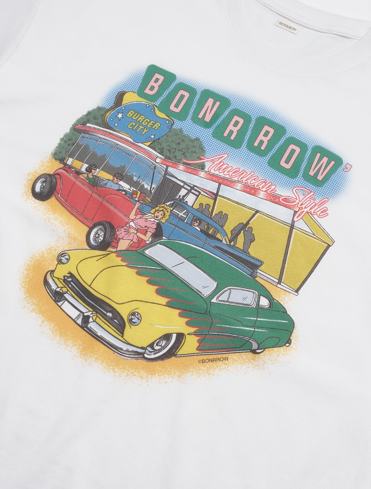 본로우(BONRROW) Hotrod Tee