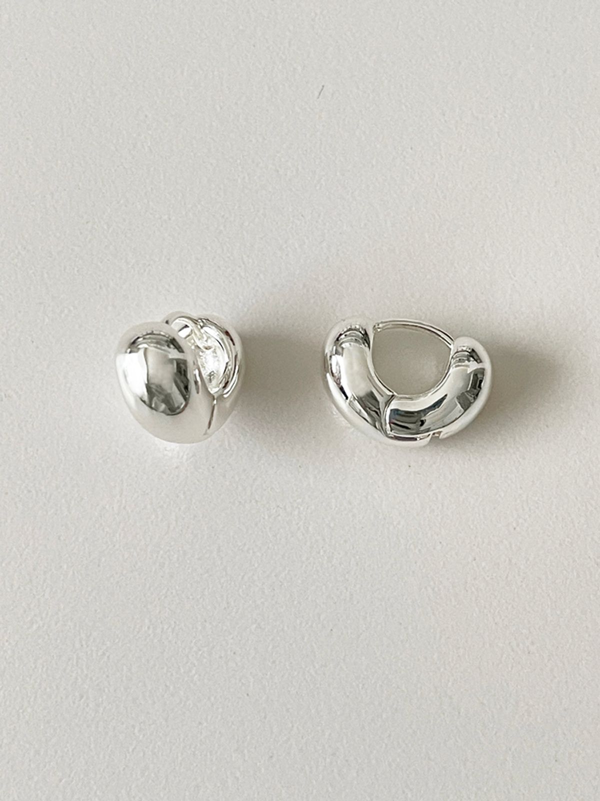 엘리오나(ELYONA) ELA 05 Earrings (gold/silver) 강남콩 원터치 귀걸이