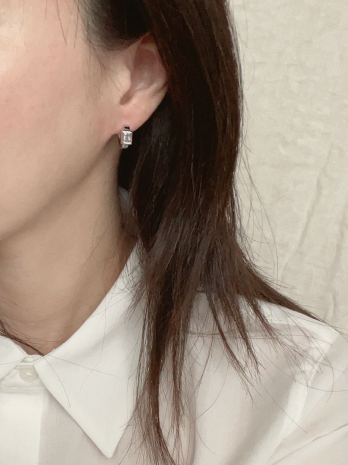엘리오나(ELYONA) ELA 03 Earrings 원터치 원석 귀걸이